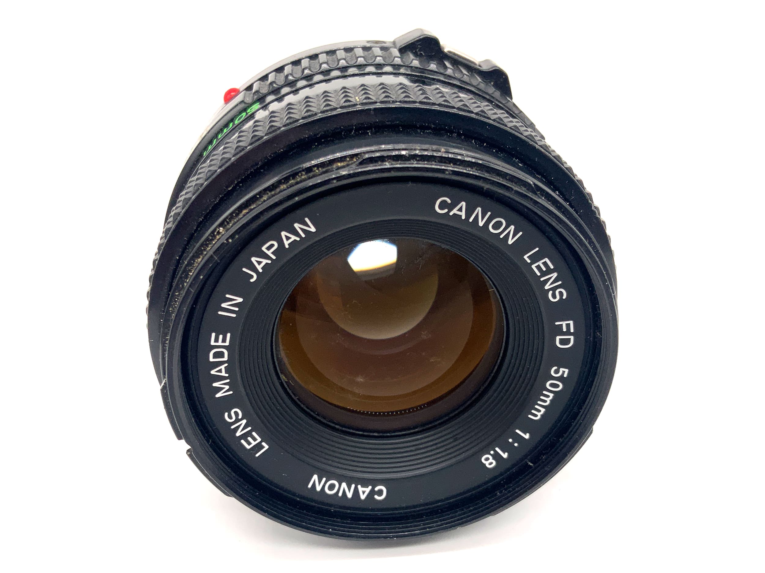 Canon Lens FD 50mm 1:1.8 Objektiv Festbrennweite (Canon FD) Pilz!