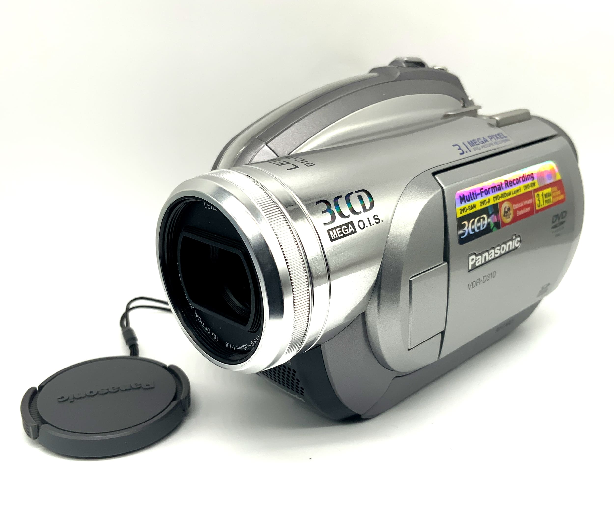 Panasonic VDR-D310 Bridgekamera mit Leica 3.0-30 1:1.8 Digitalkamera