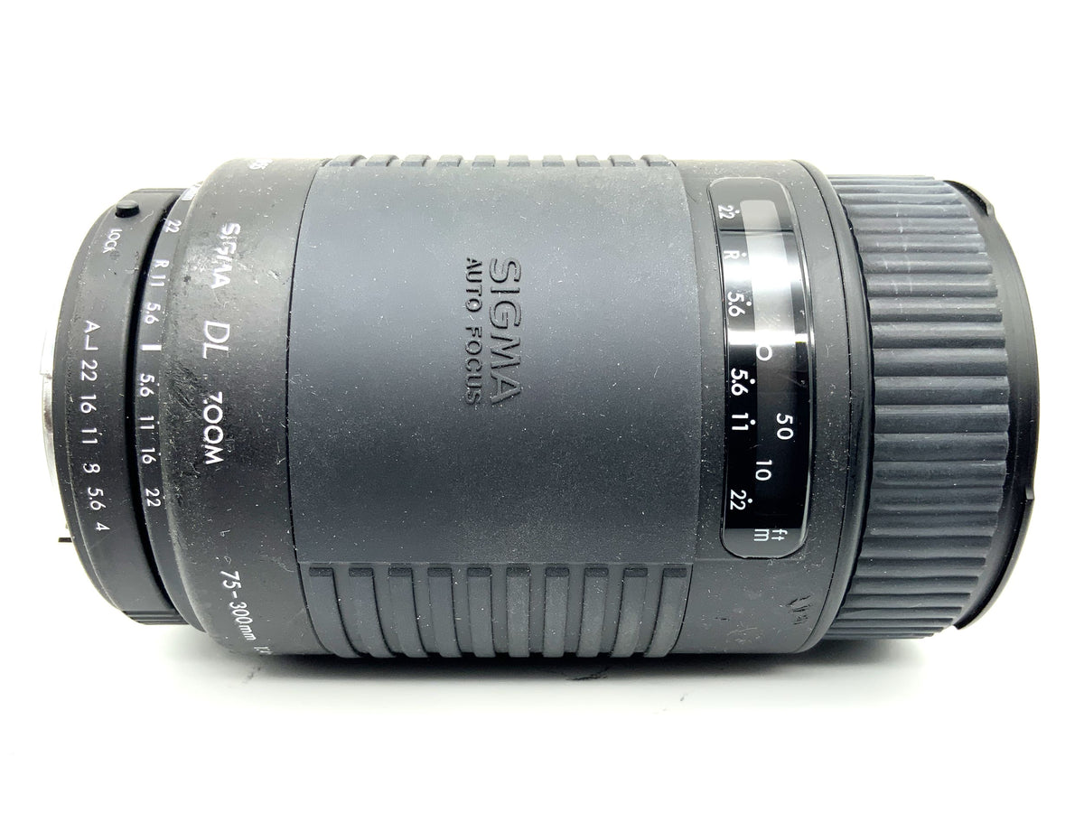 Sigma 75-300mm 1:4-5.6 Lens DL Zoom Multi-Coated Zoom Lens (Pentax K-AF)
