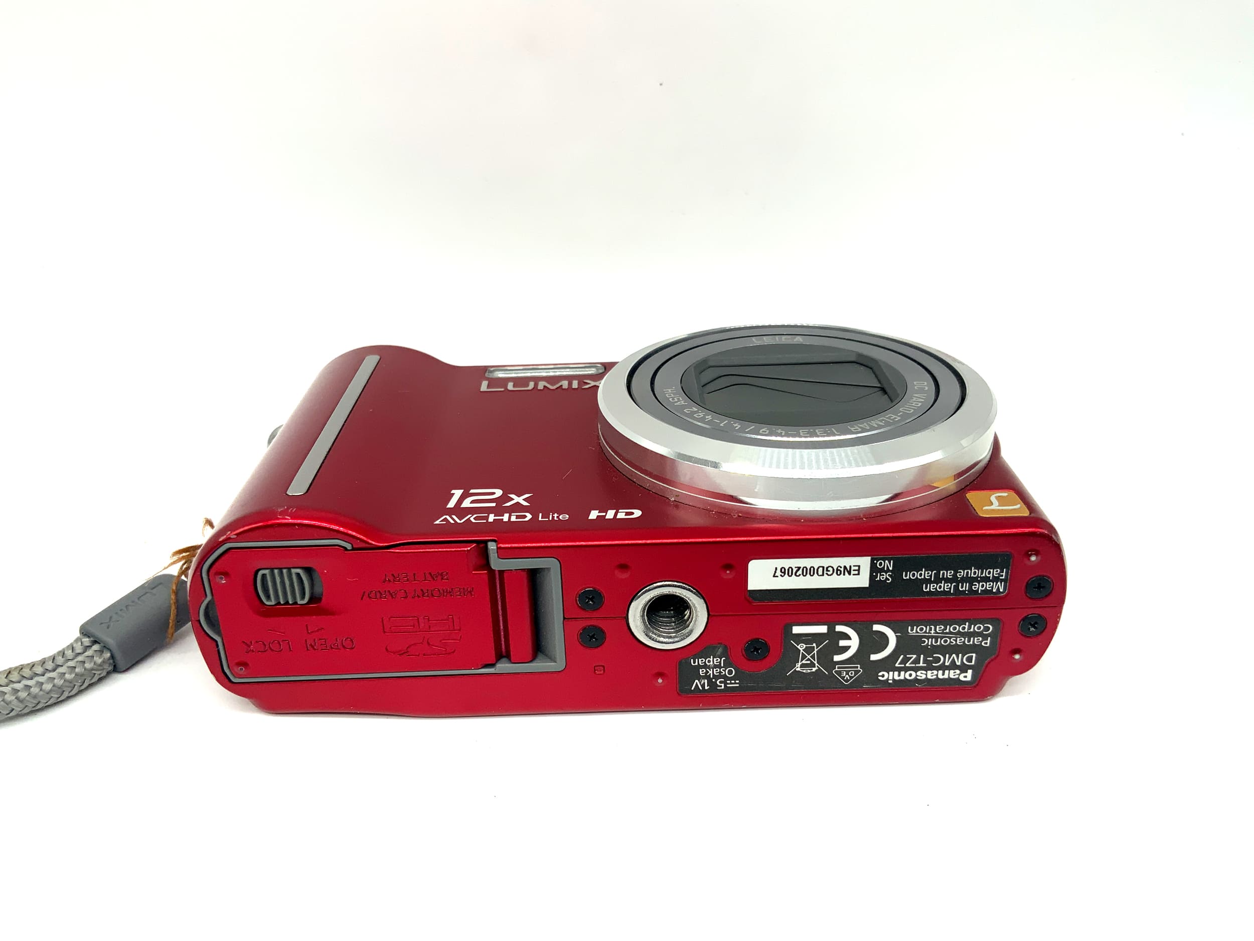 Panasonic DMC-TZ7 Digitale Kompaktkamera mit 1:3.3-4.9/4.1-49.2