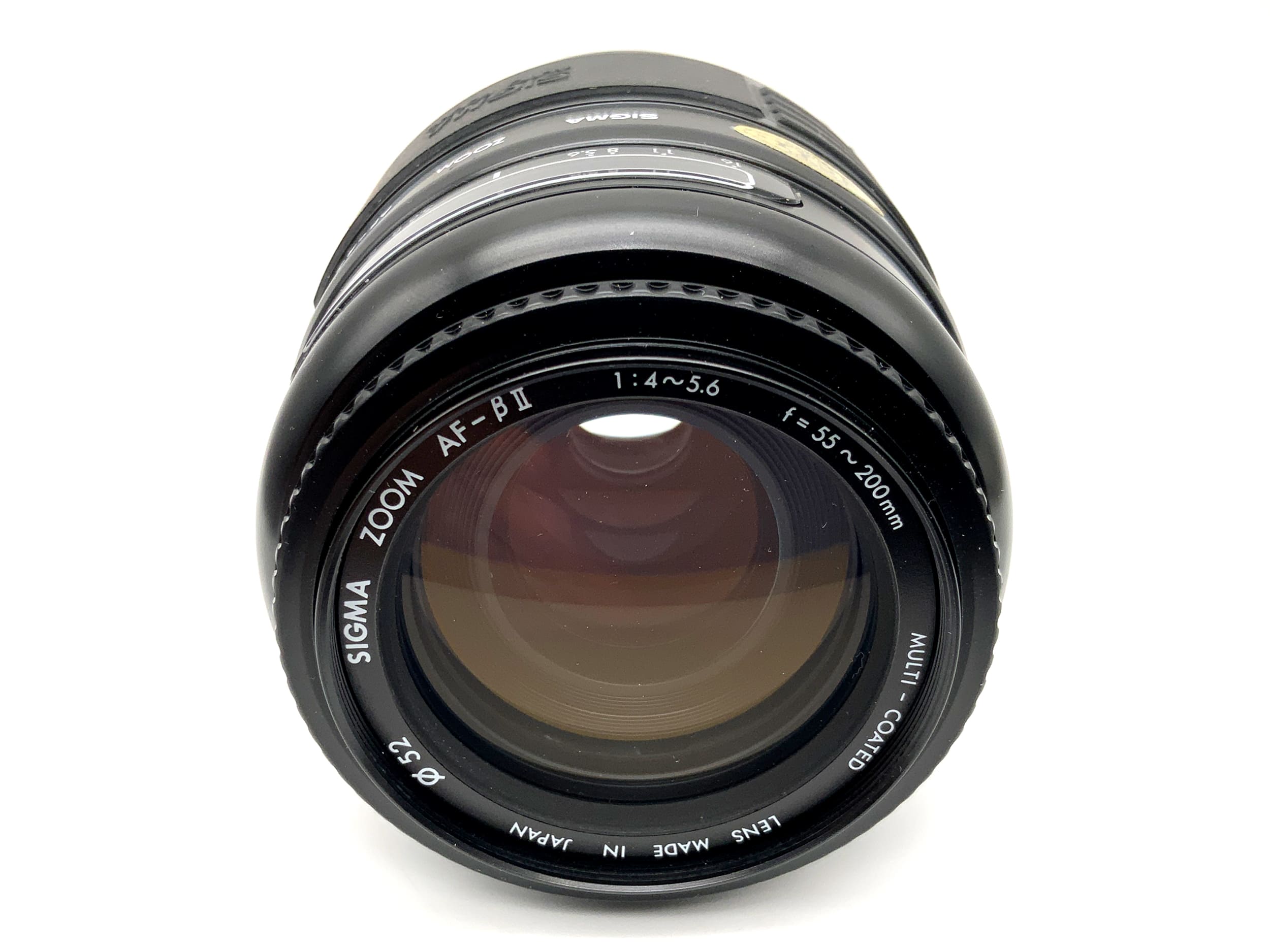 Sigma 55-200mm 1:4-5.6 Objektiv Zoom AF-ßII Multi-Coated Zoomobjektiv (Canon EF)