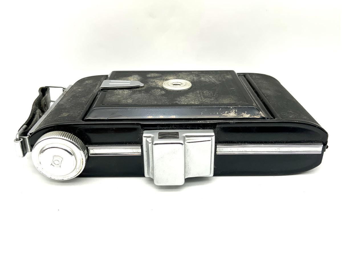 Appareil photo pliant Agfa Billy I avec objectif Agnar 1:6.3/105mm Vario argentique