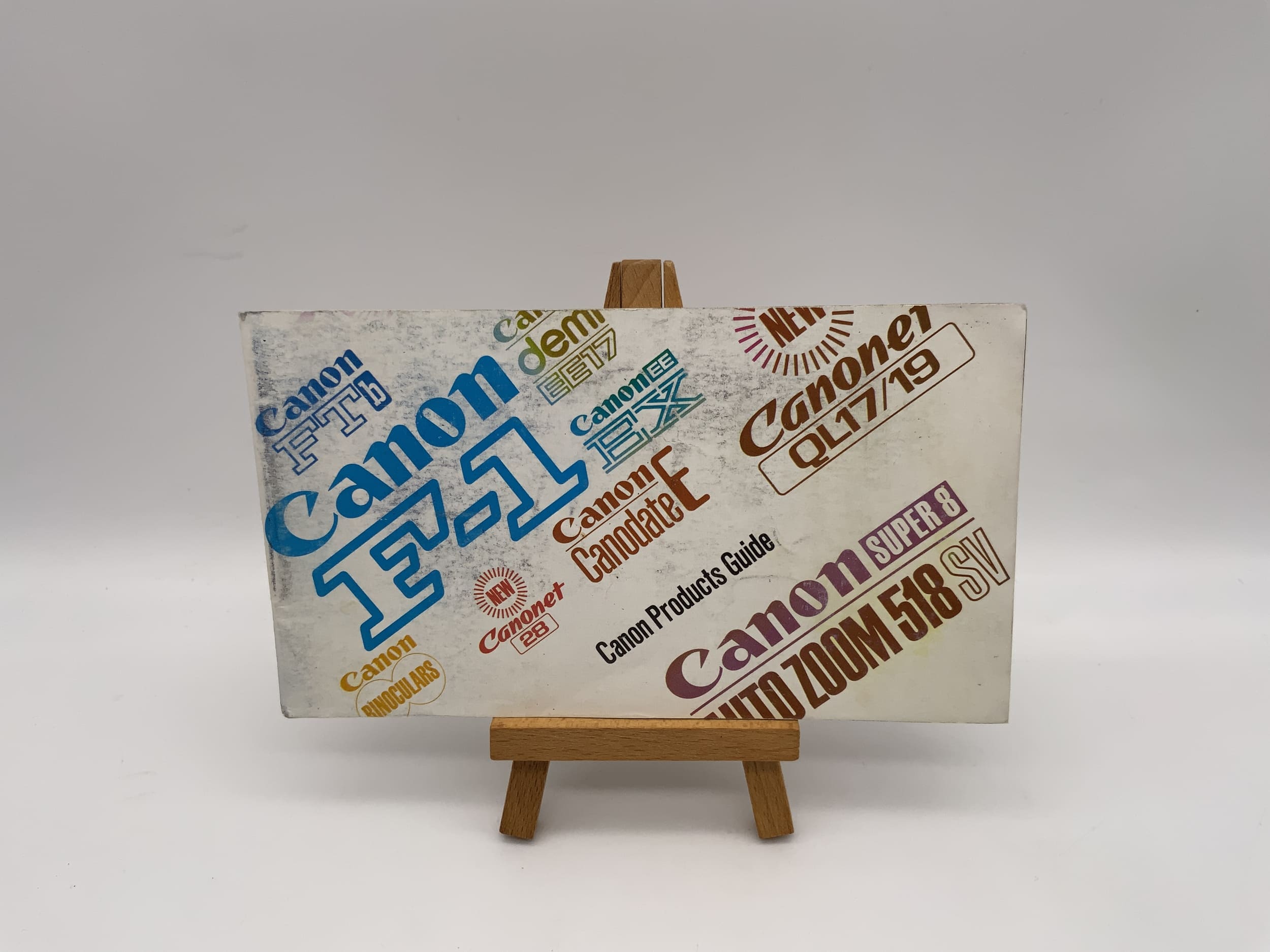 Canon Products Giude Bedienungsanleitung Englisch