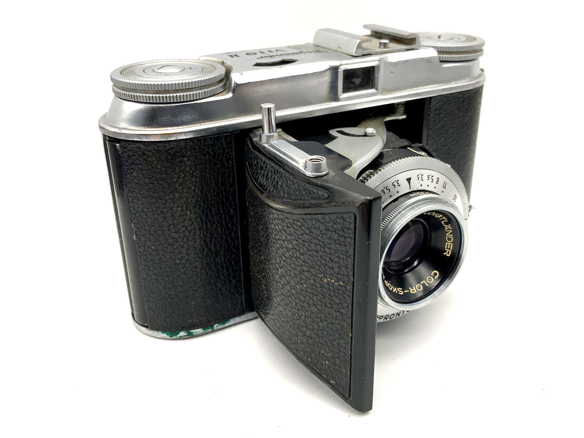 Appareil photo pliable Voigtländer Vito II avec Color-Skopar 50mm 1:3.5 Prontor-SV