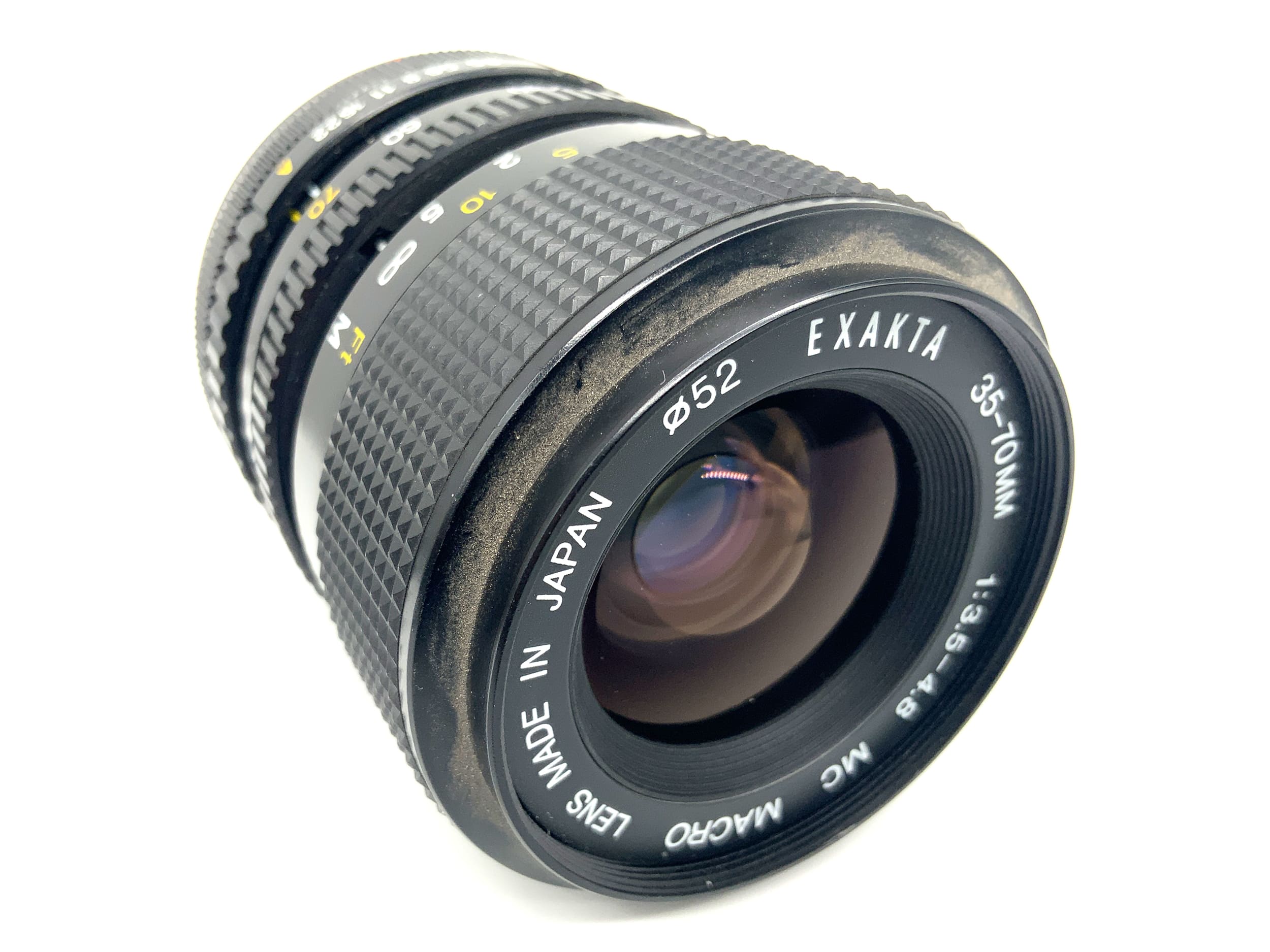 Exakta MC Macro 35-70mm 1:3,5-4,8 Objektiv Zoomobjektiv (Canon FD) Text lesen!