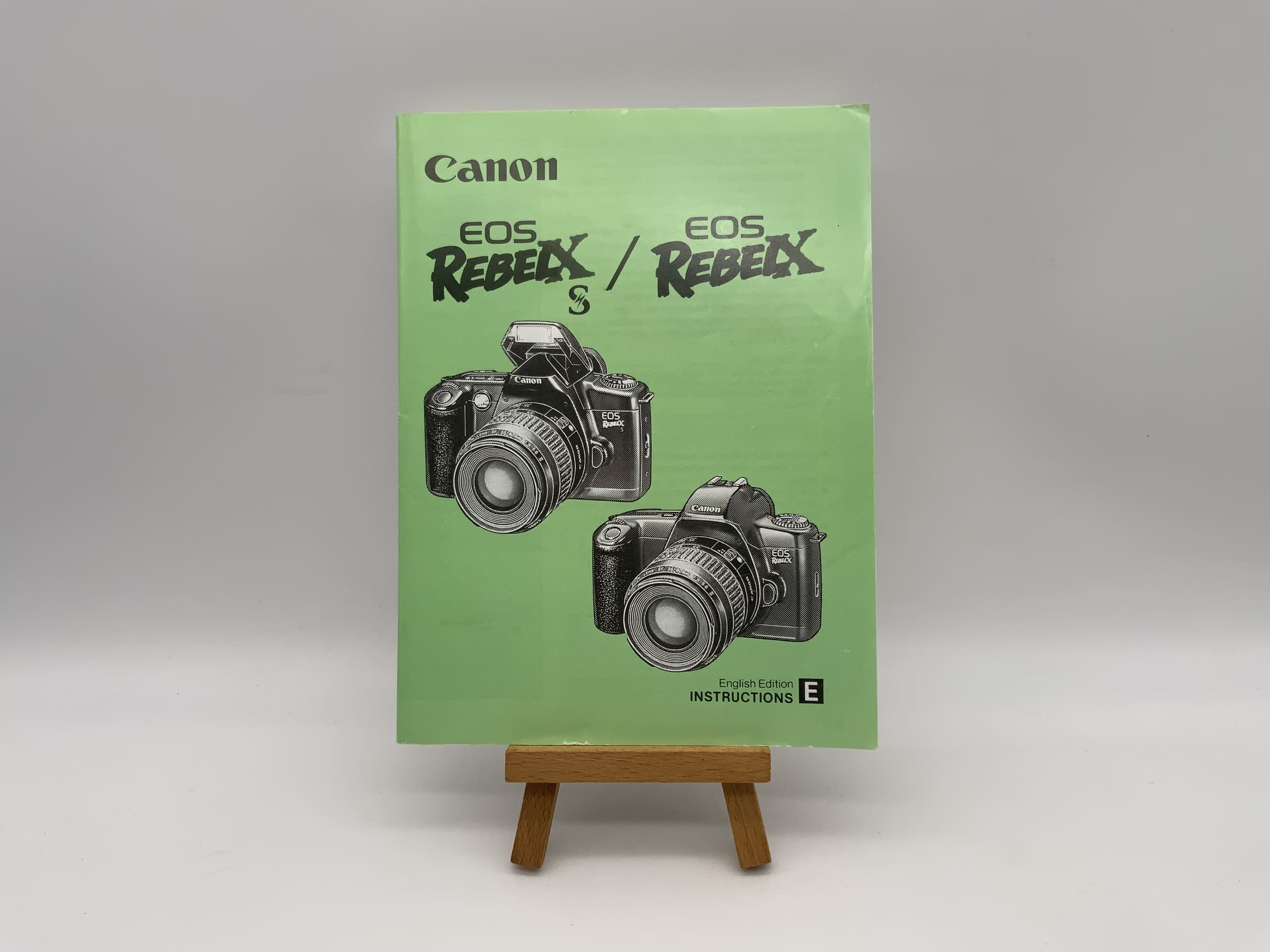 Canon EOS Rebel X / S Bedienungsanleitung Englisch