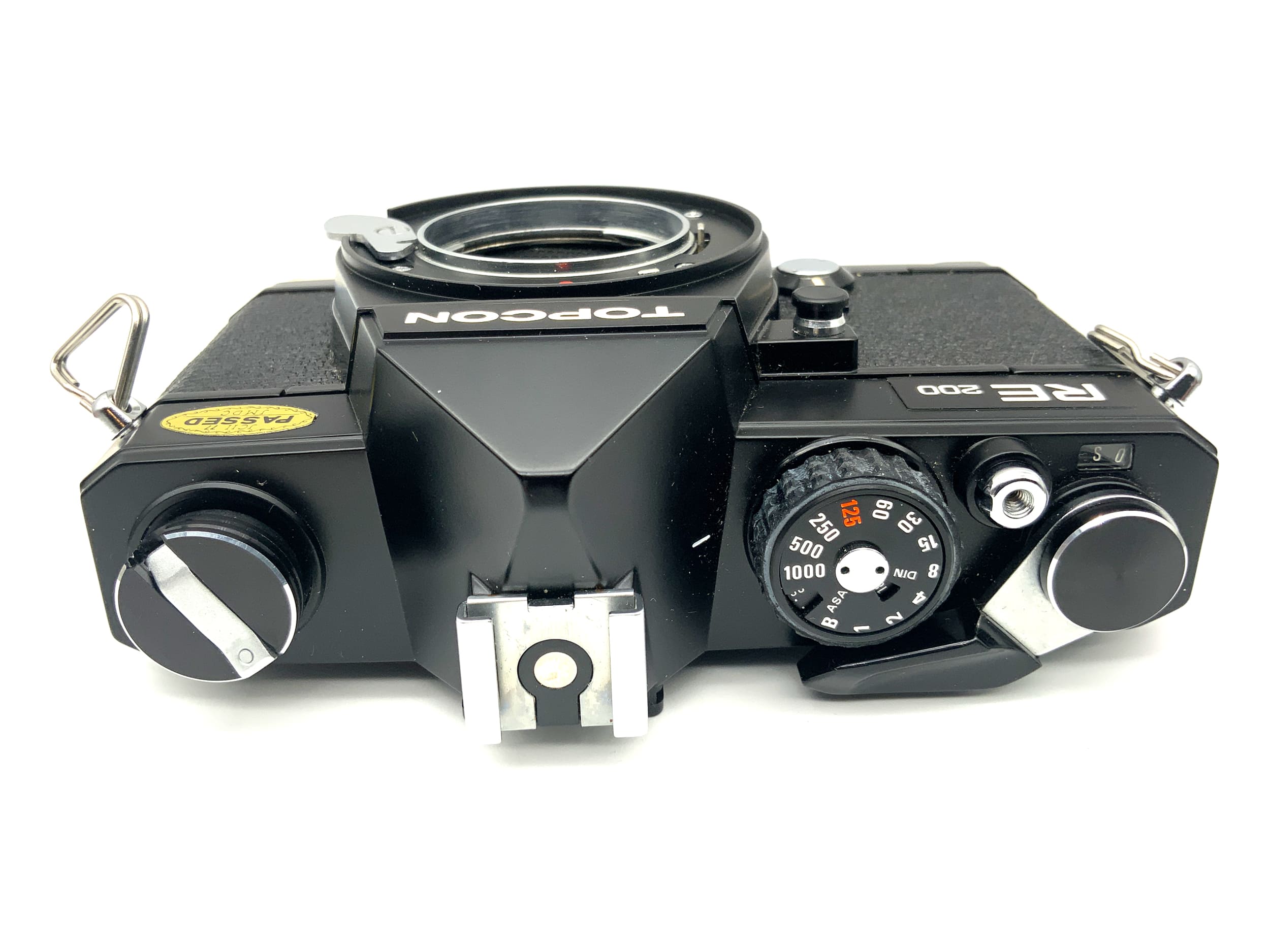 Topcon RE 200 SLR 35mm Spiegelreflexkamera analog Body Gehäuse (Exa)
