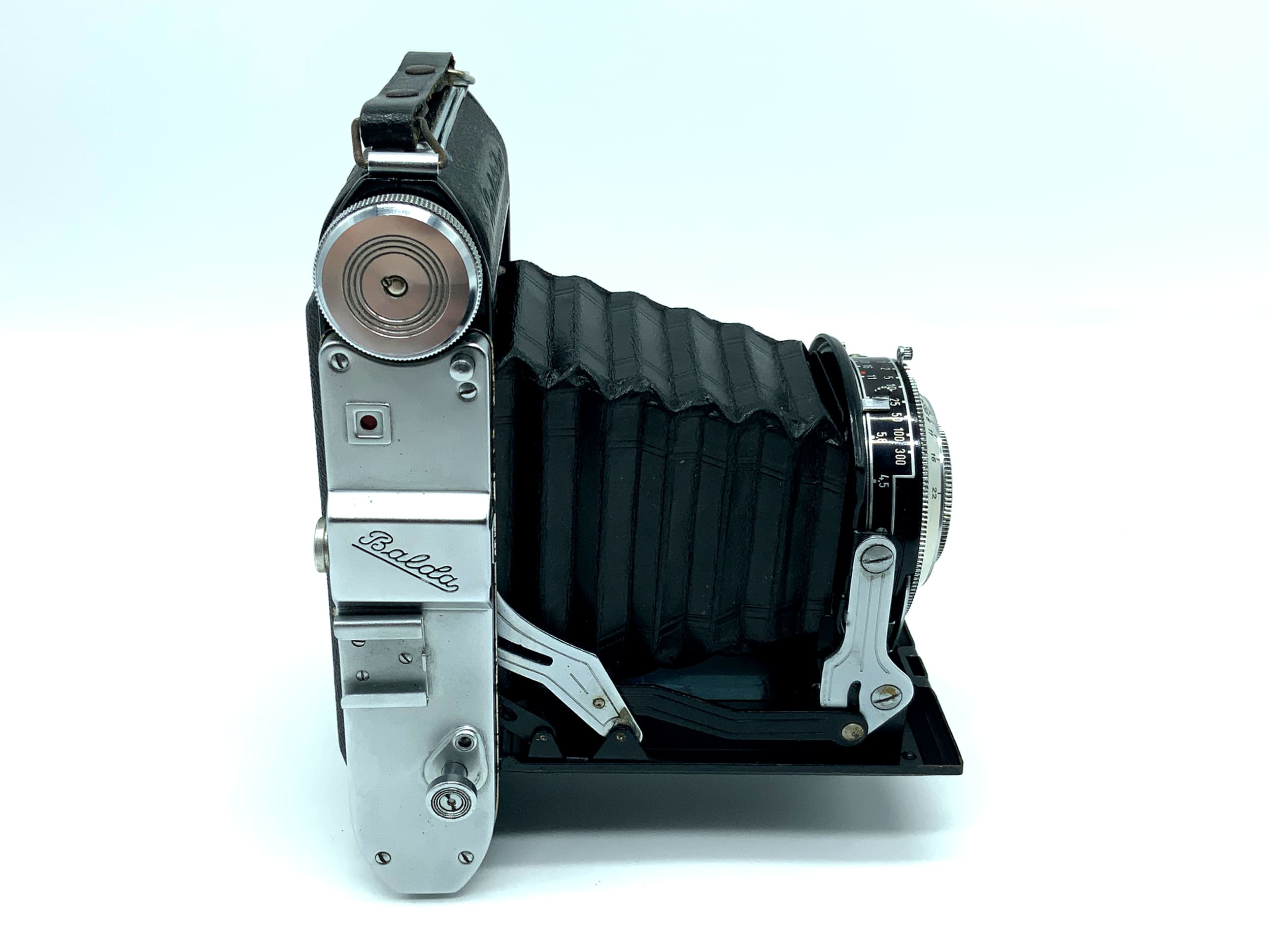 Balda Baldalux Klappkamera mit Schneider Kreuznach Radionar 105mm 1:4,5