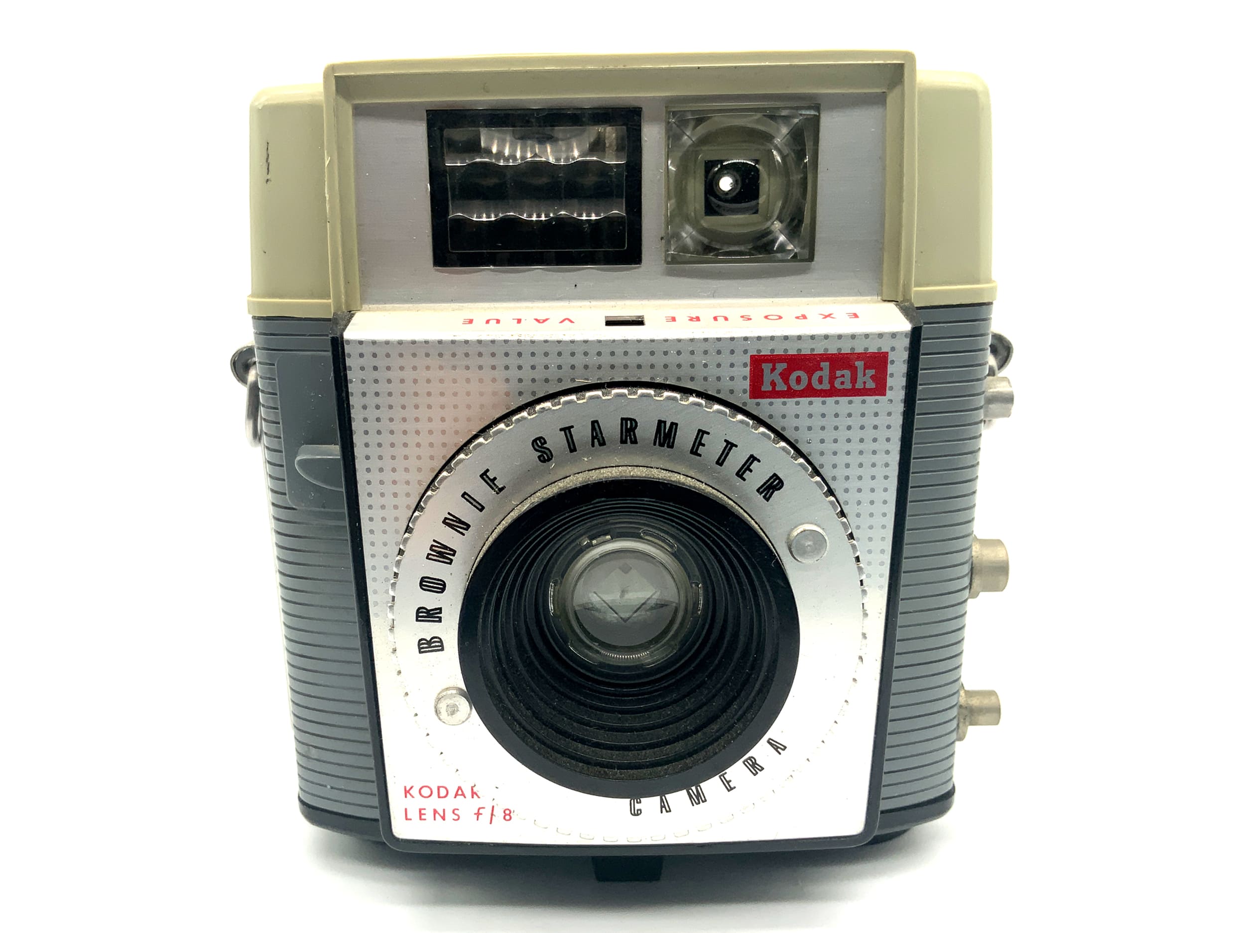 Kodak Brownie Starmeter Sucherkamera mit Kodar Lens f/8 Analogkamera