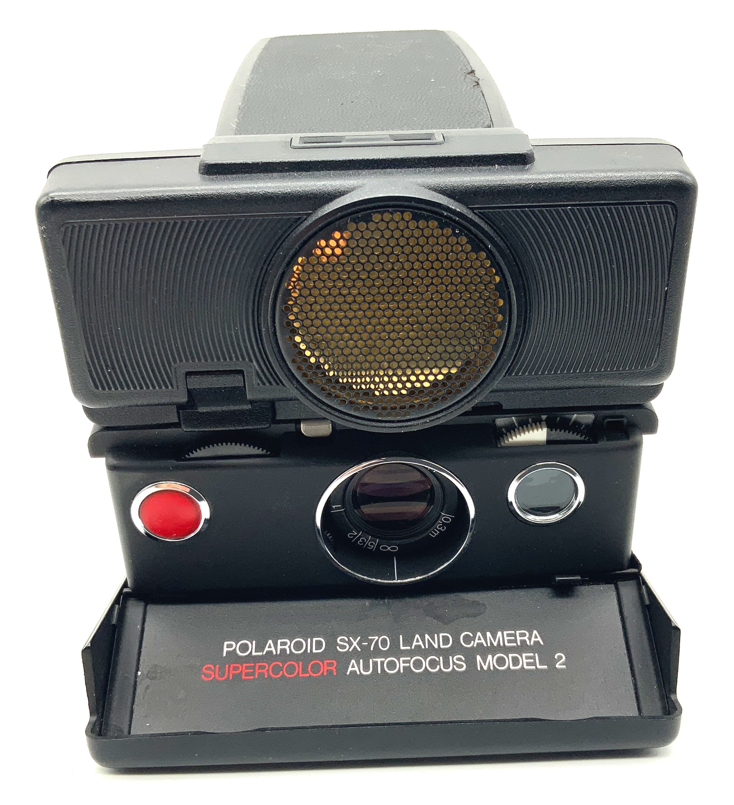 Polaroid SX-70 Supercolor AutoFocus Model 2 Land Camera Sofortbildkamera