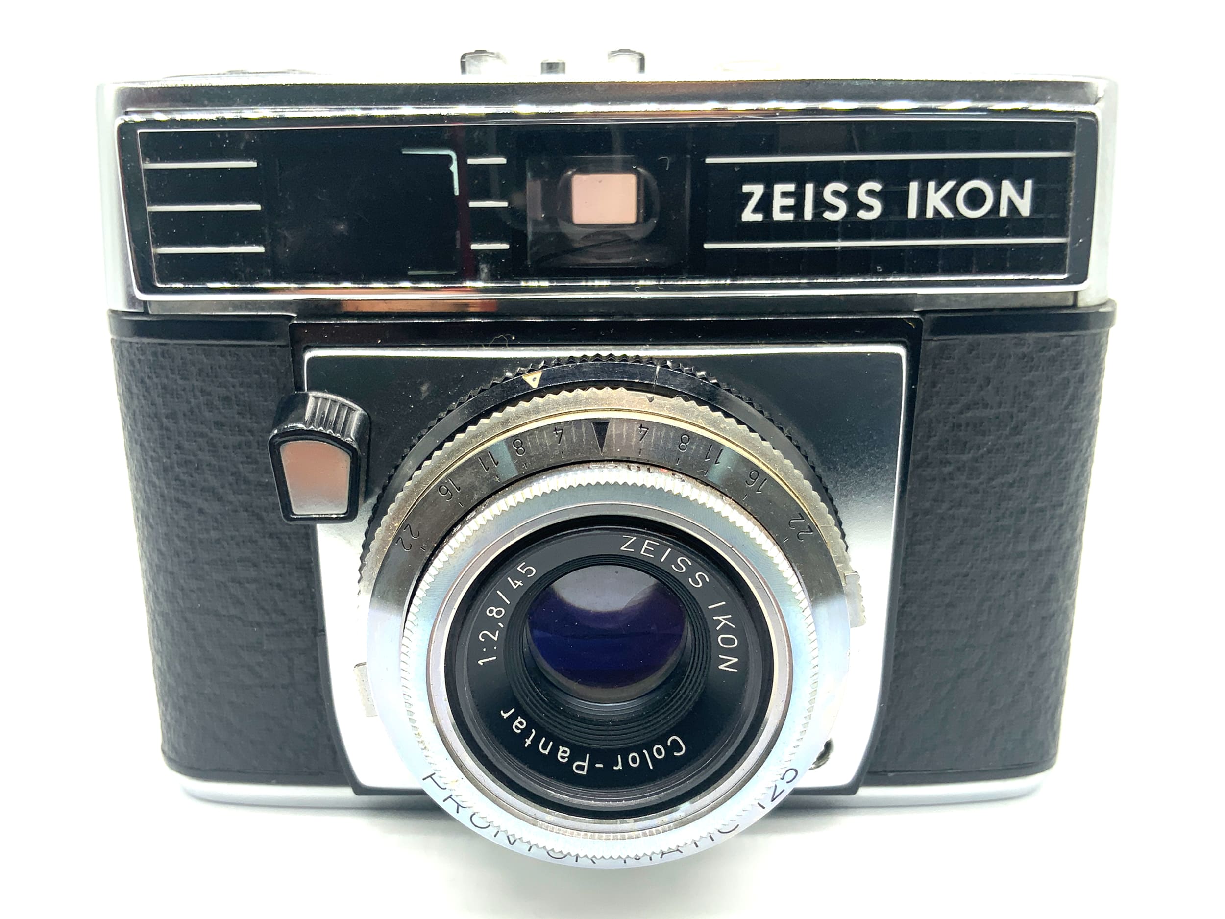 Zeiss Ikon Contessamat Sucherkamera mit Color-Pantar 45mm 1:2,8 Prontor-Matic125