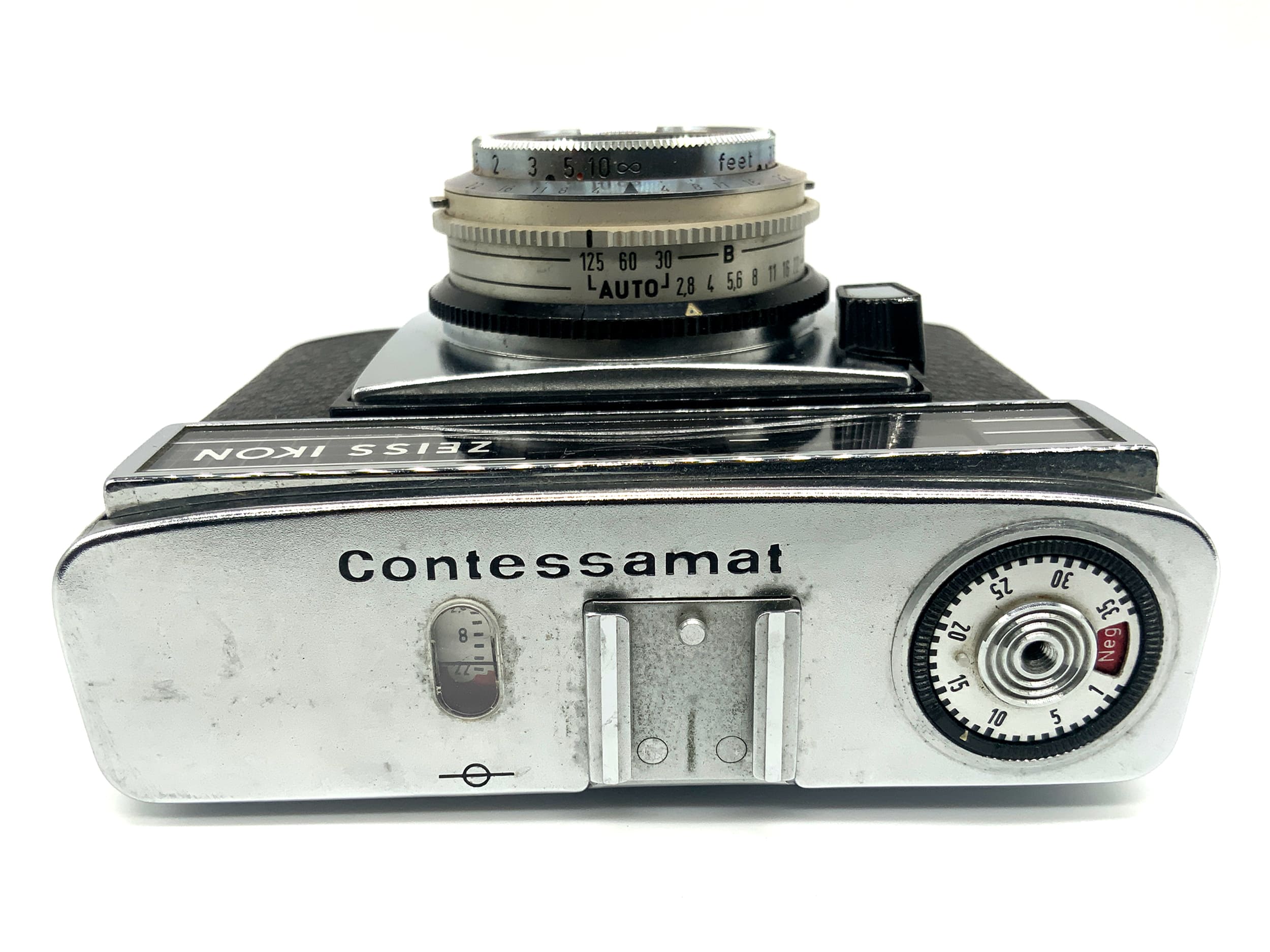 Zeiss Ikon Contessamat Sucherkamera mit Color-Pantar 45mm 1:2,8 Prontor-Matic125