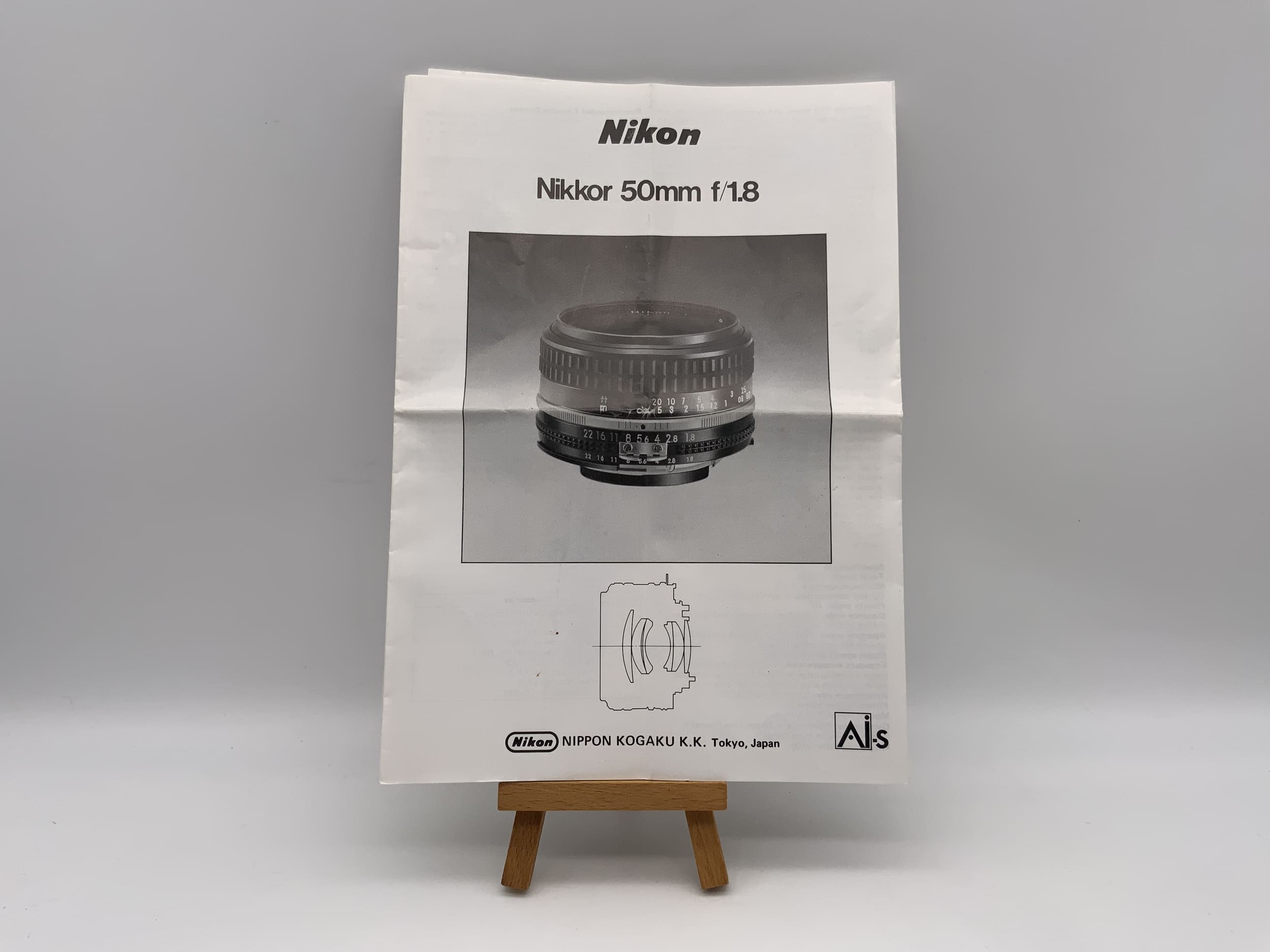 Nikon Nikkor 50mm f/1.8 Bedienungsanleitung Deutsch