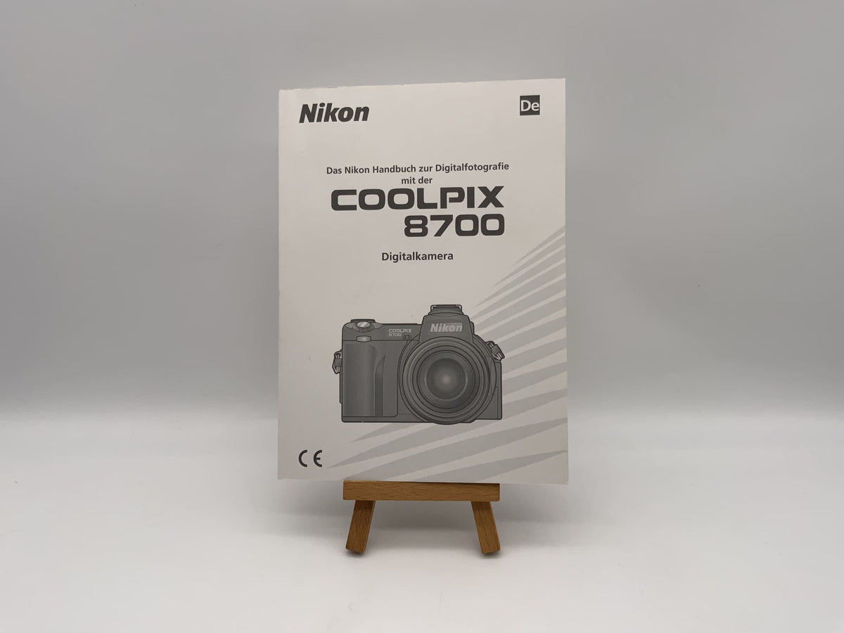 Nikon Coolpix 8700 Handbuch zur Digitalfotografie Bedienungsanleitung Deutsch