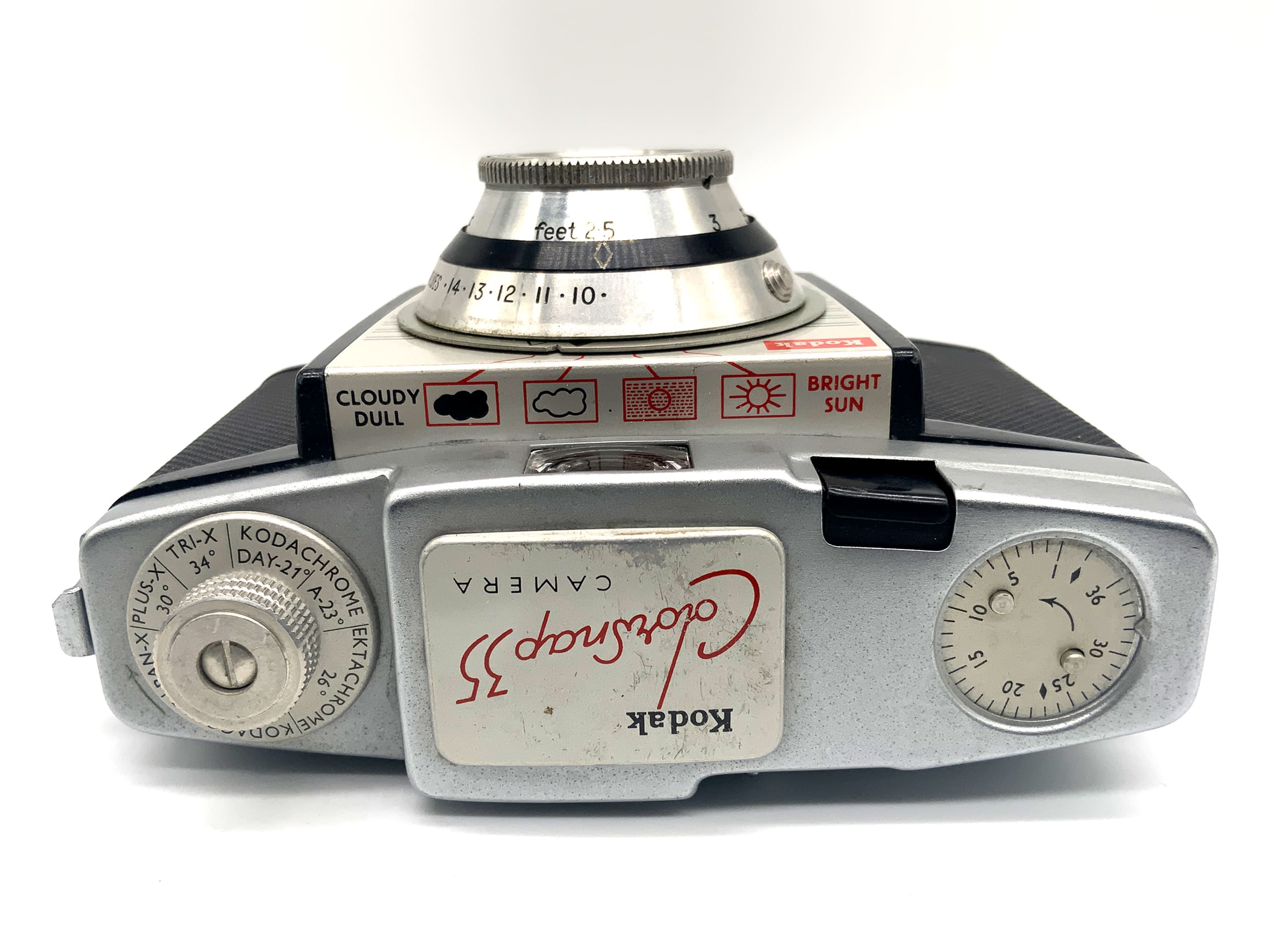 Kodak ColorSnap 35 Sucherkamera mit Kodak Anaston Lens Mount 320 Analogkamera