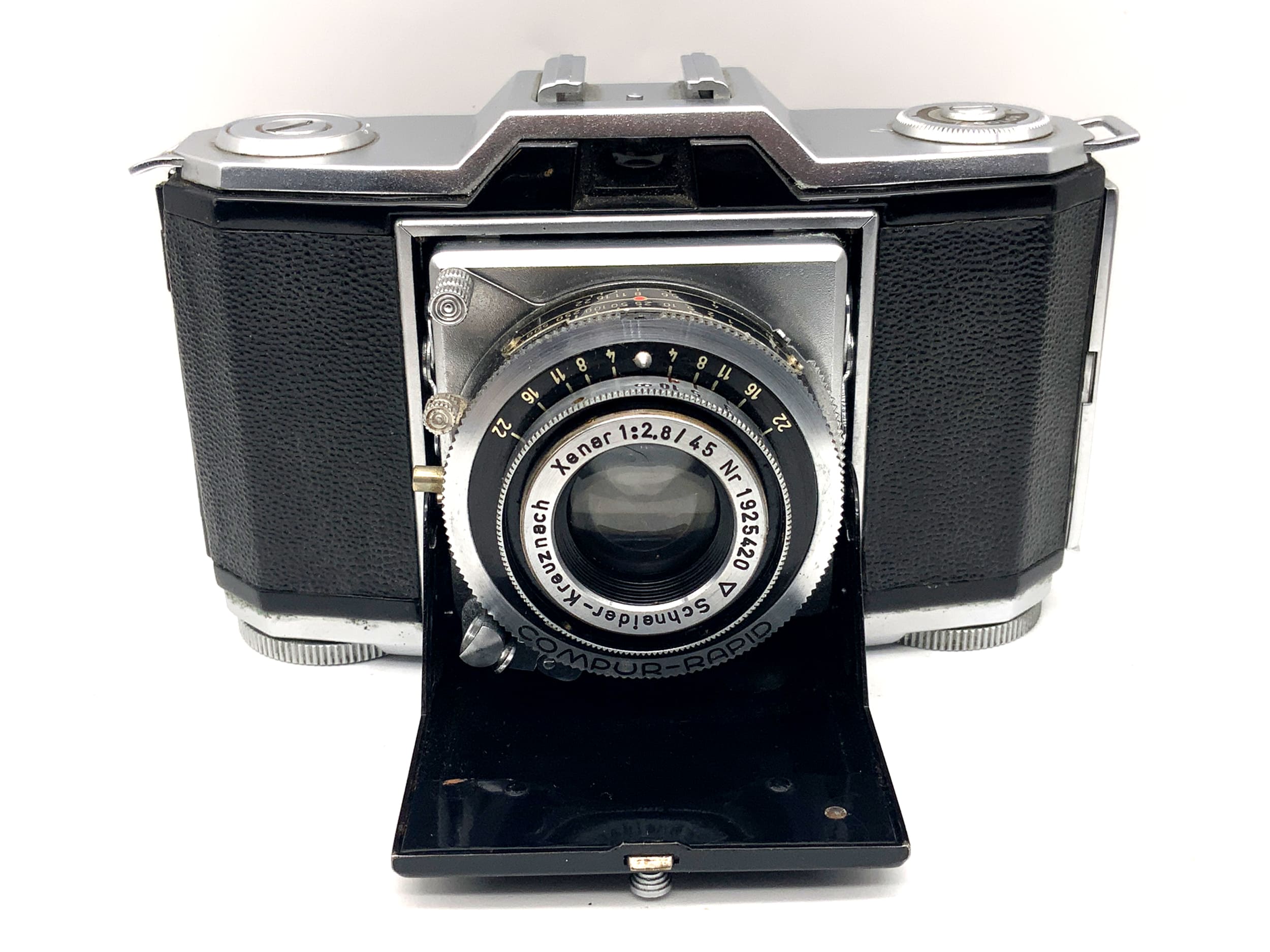Zeiss Ikon Ikonta 522/24 Klappkamera mit Xenar 45mm 1:2,8 Compur-Rapid