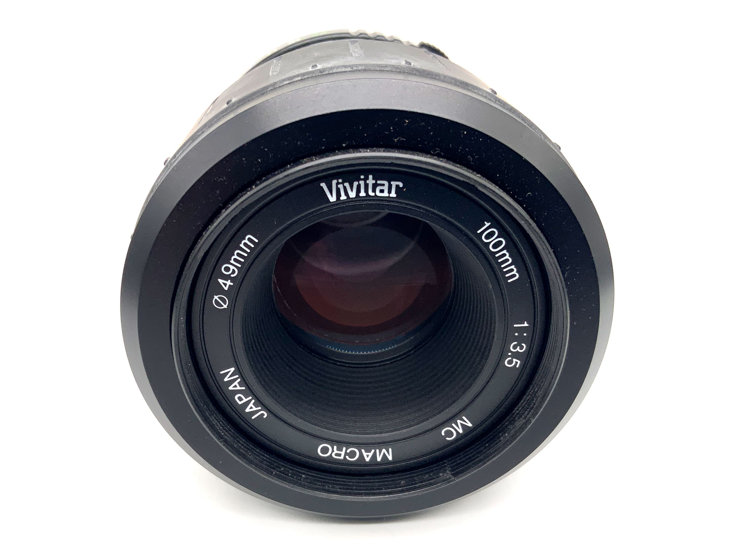 Vivitar MC Macro 100mm 1:3,5 Objektiv Portrait Festbrennweite (Olympus OM)