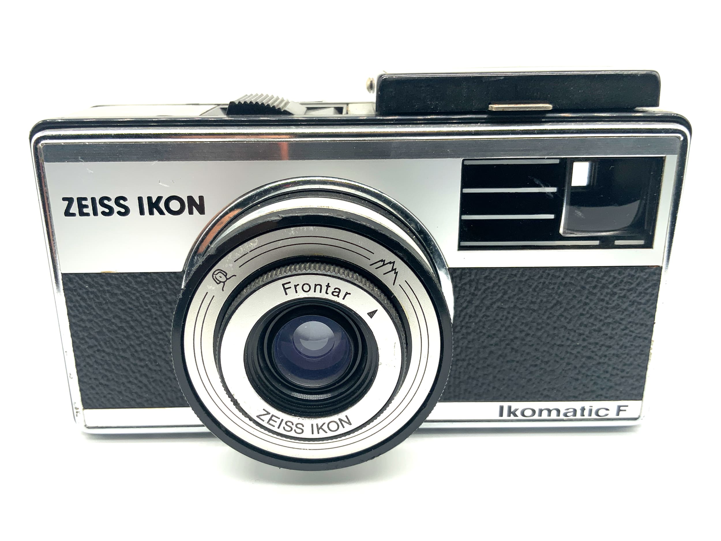 Zeiss Ikon Ikomatic F Sucherkamera mit Frontar Kompaktkamera Analogkamera