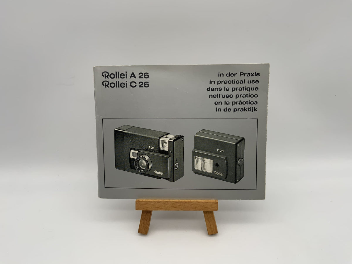 Rollei A26 C26 en pratique Instructions d'utilisation (allemand)