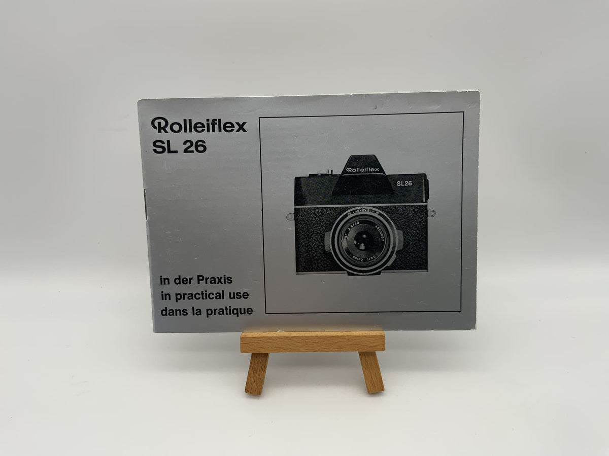 Rollei SL26 en pratique : Manuel d’utilisation (allemand)