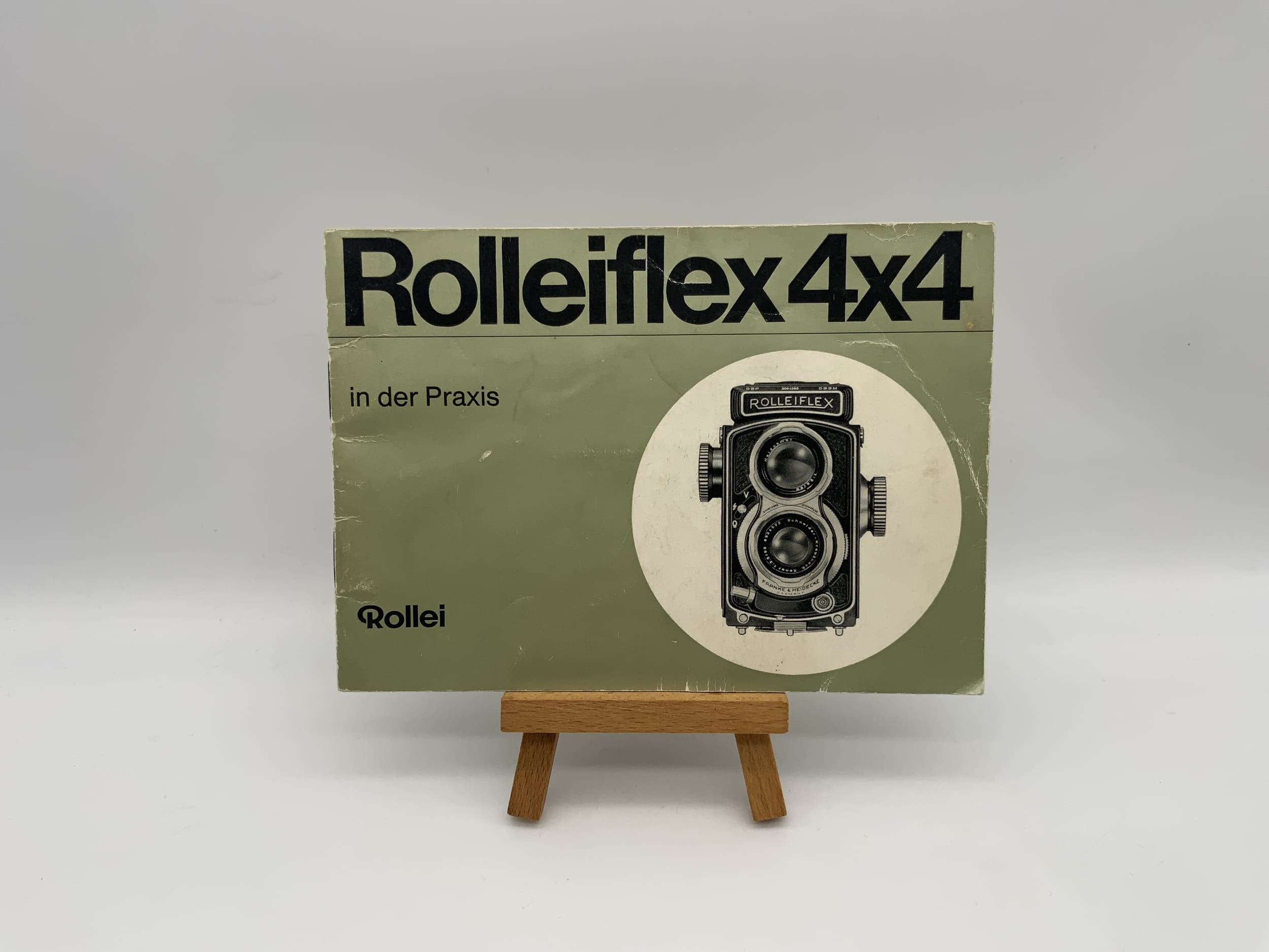 Rollei Rolleiflex 4x4 in der Praxis Bedienungsanleitung Deutsch