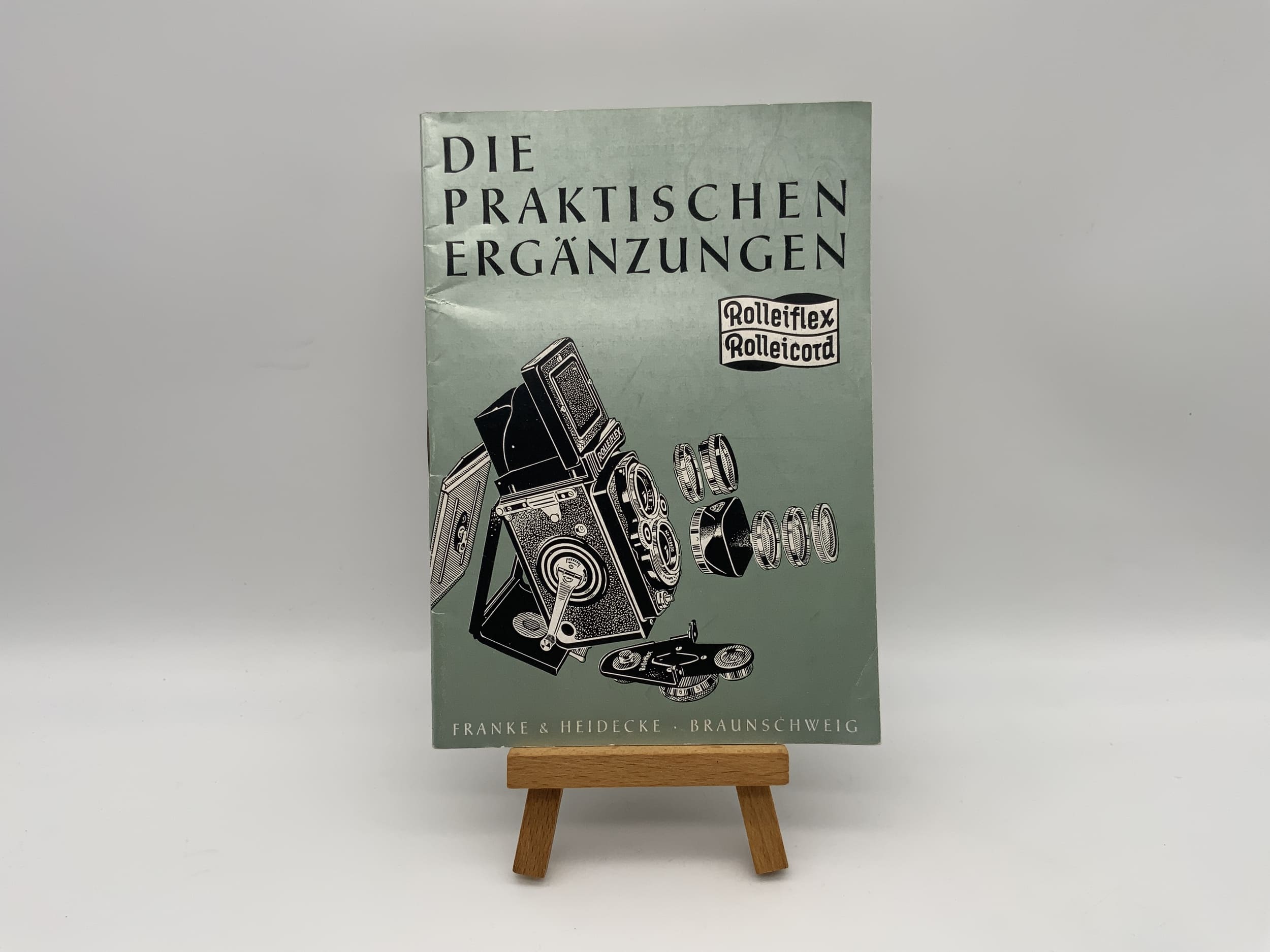 Rollei Rolleiflex / Rolleicord Die Praktischen Ergänzungen Infoheft Deutsch