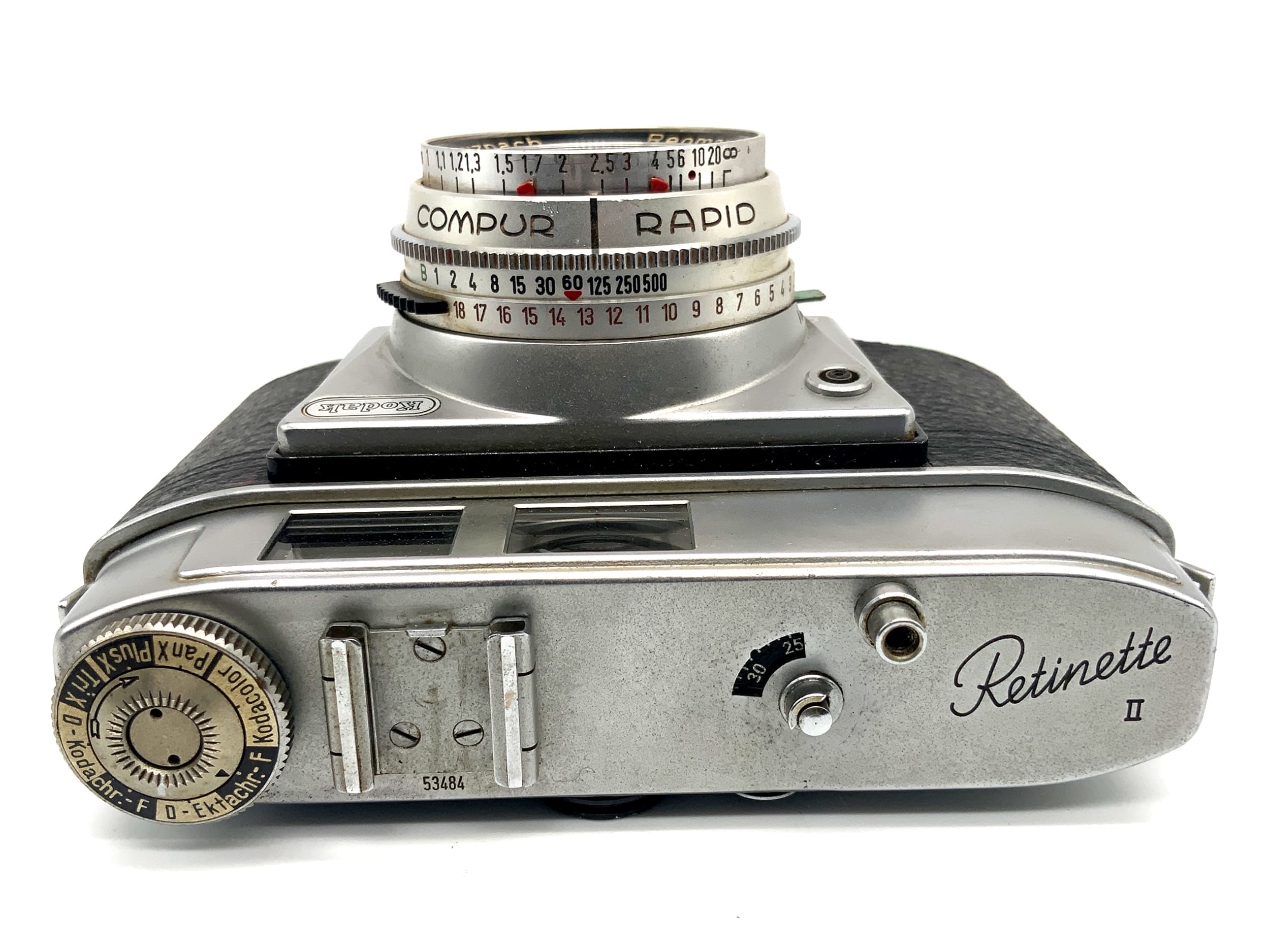 Kodak Retinette II Sucherkamera mit Reomar 45mm 1:2.8 Compur Rapid Analogkamera