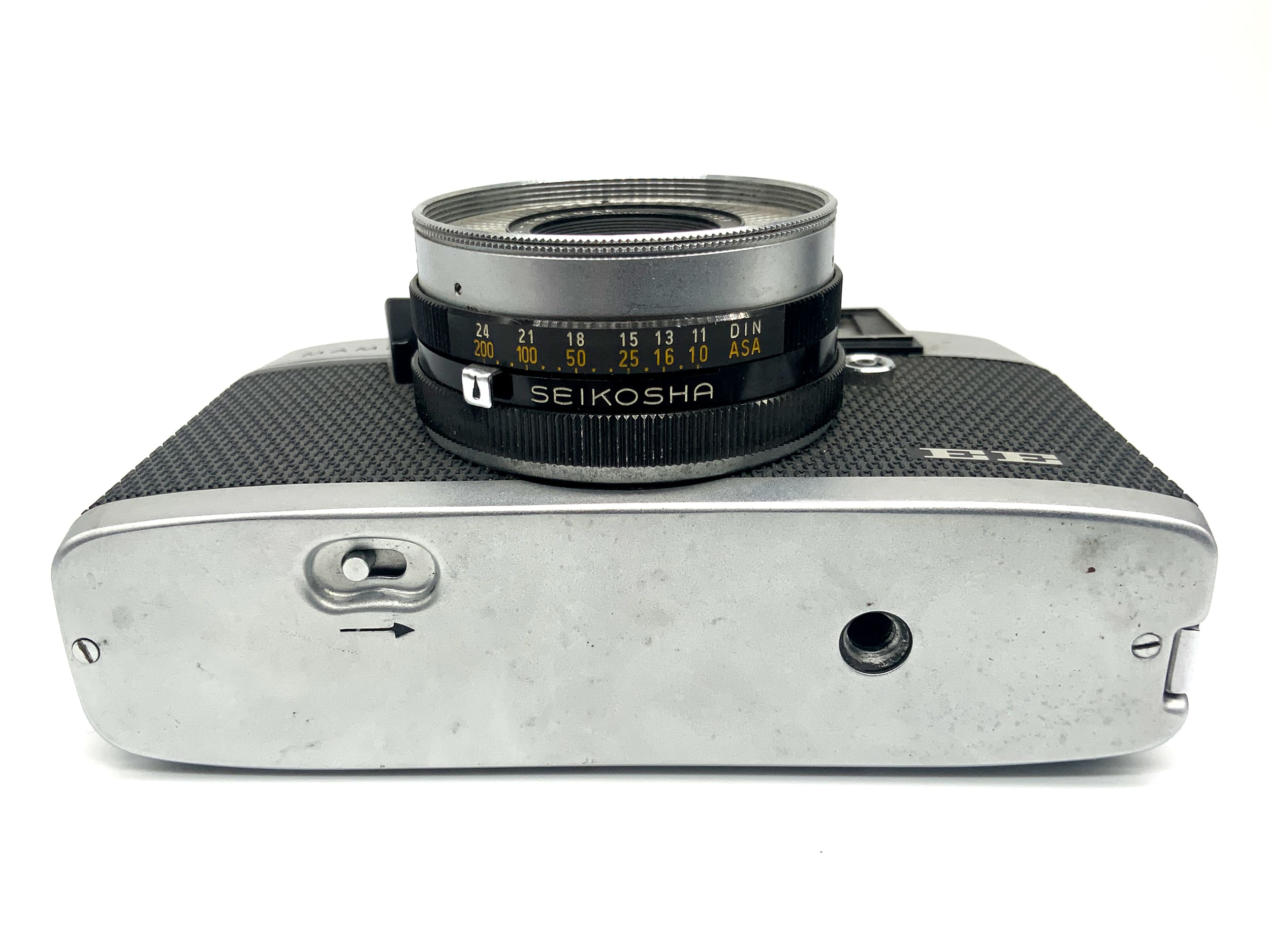 Mamiya EE Messsucherkamera mit Kominar 40mm 1:2.8 Kompaktkamera Analogkamera