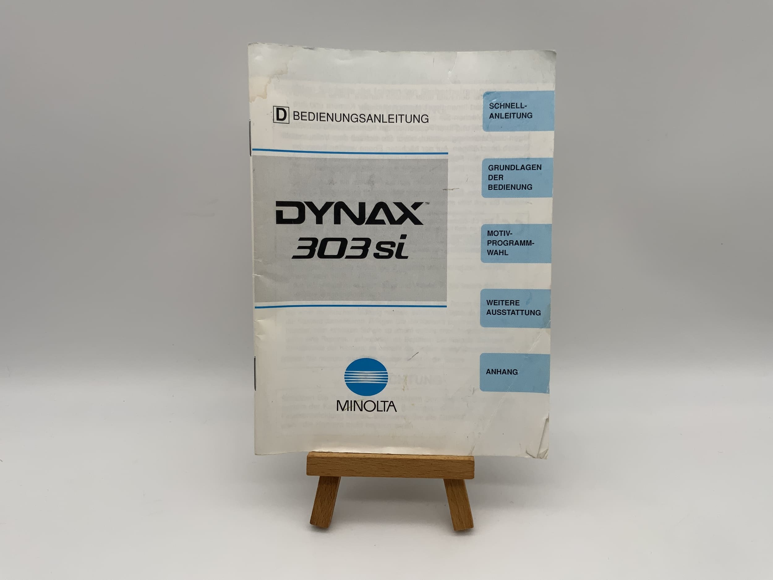 Minolta Dynax 303si Bedienungsanleitung Deutsch