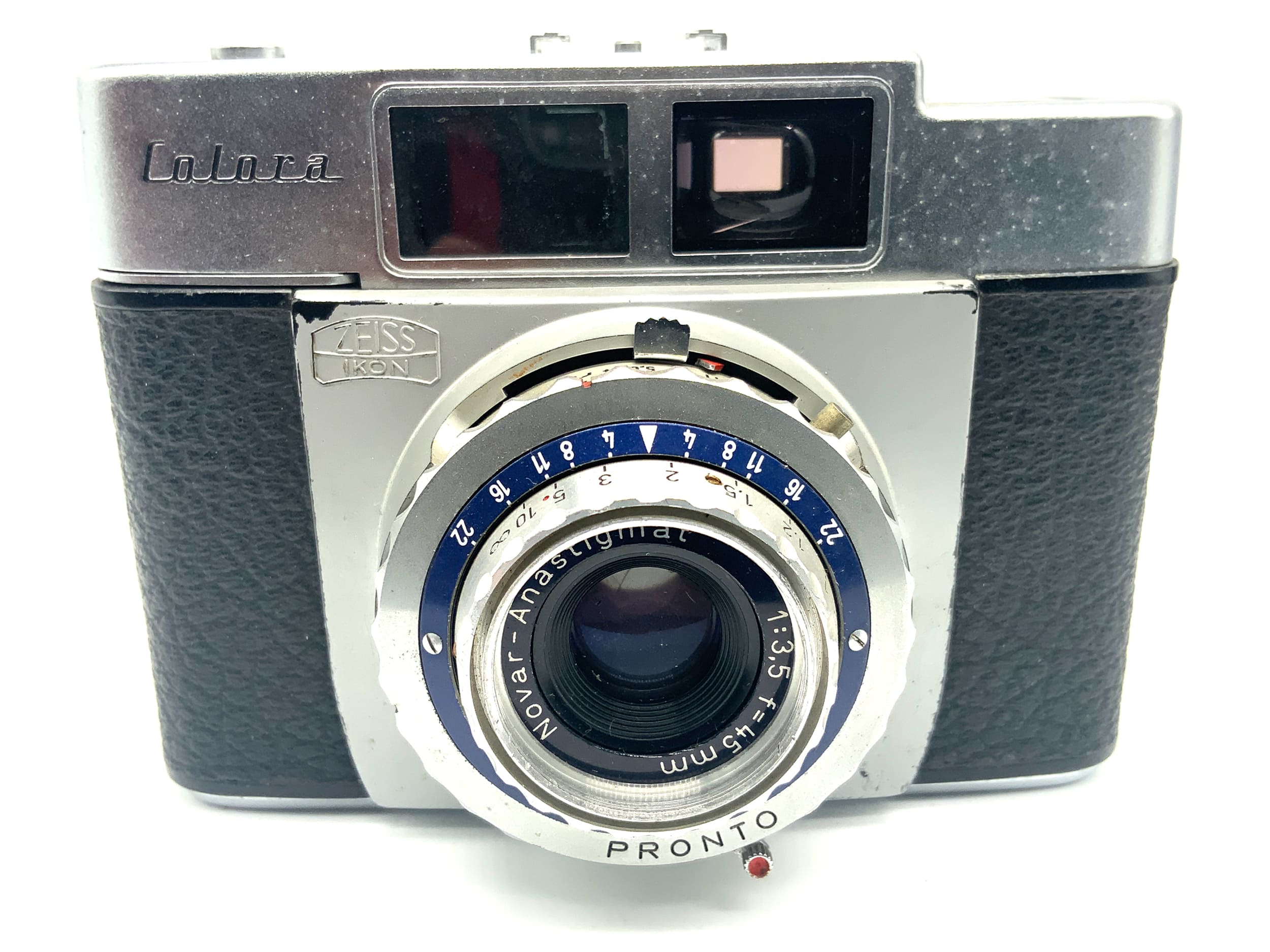 Zeiss Ikon Colora Sucherkamera mit Novar-Anastigmat 45mm 1:3.5 Pronto
