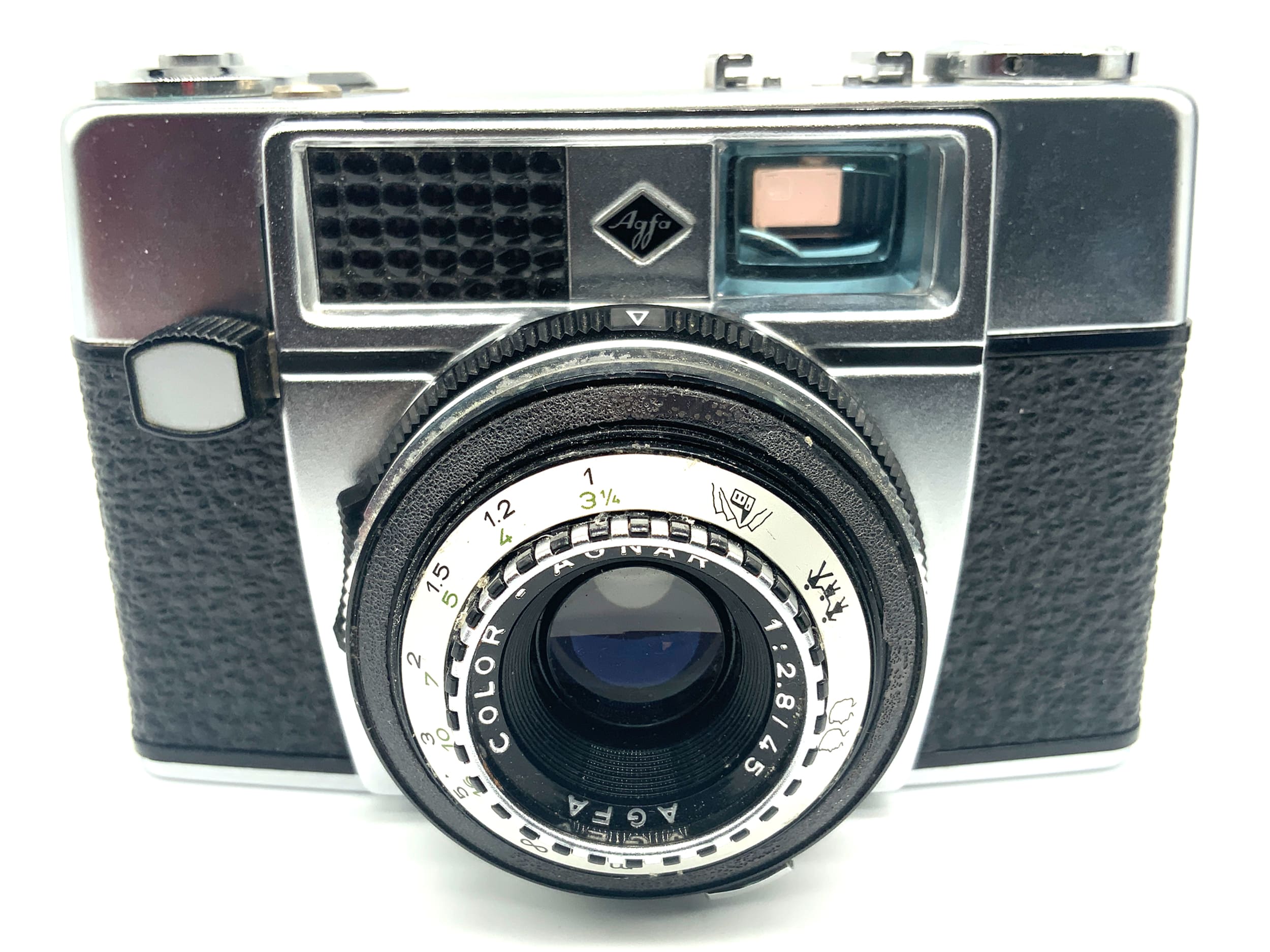 Agfa Silette-LK Sucherkamera mit Color Agnar 1:2.8/45 Analogkamera