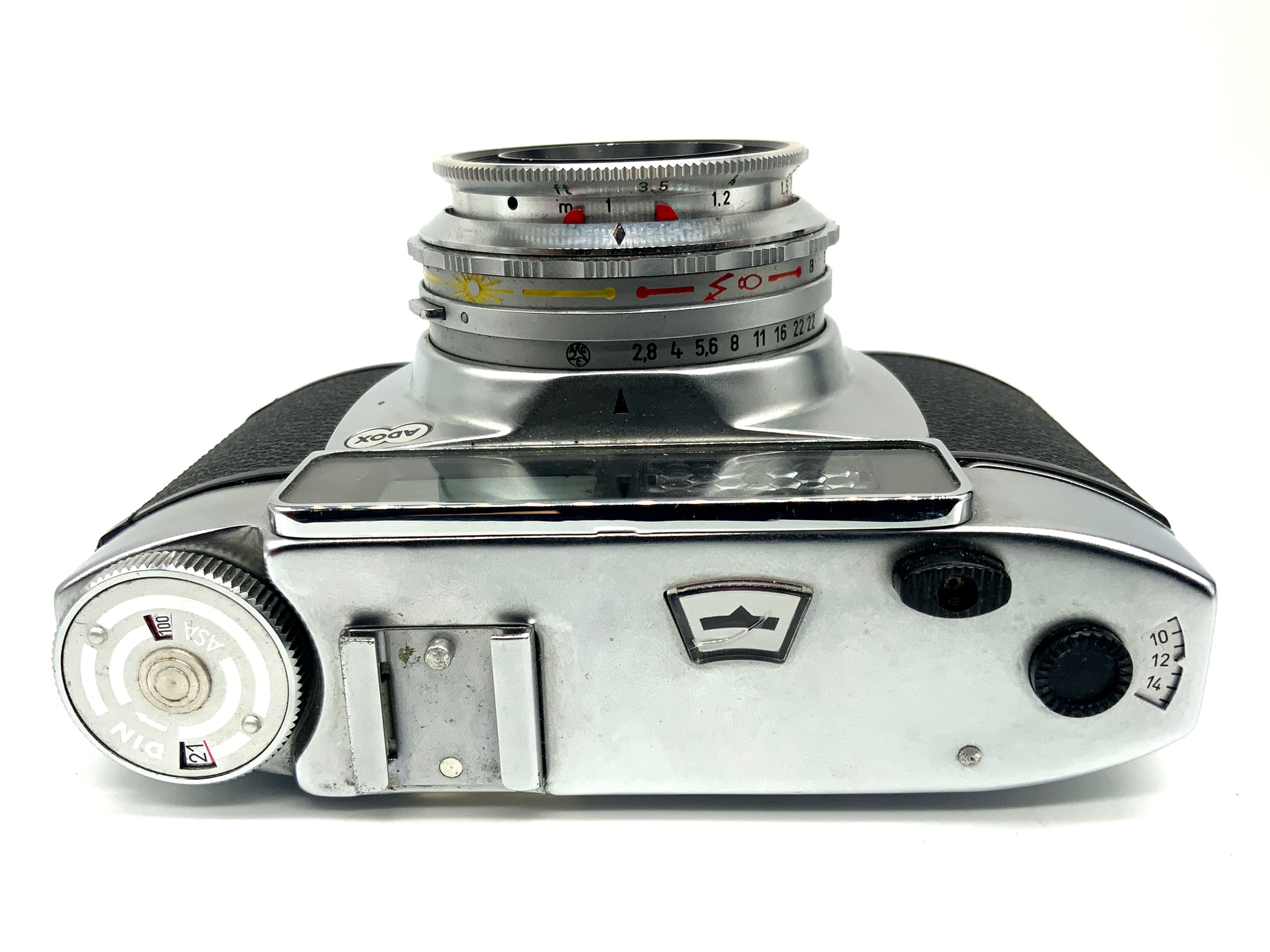 ADOX Prontormat Sucherkamera mit Radionar L 45mm 1:2.8 Analogkamera