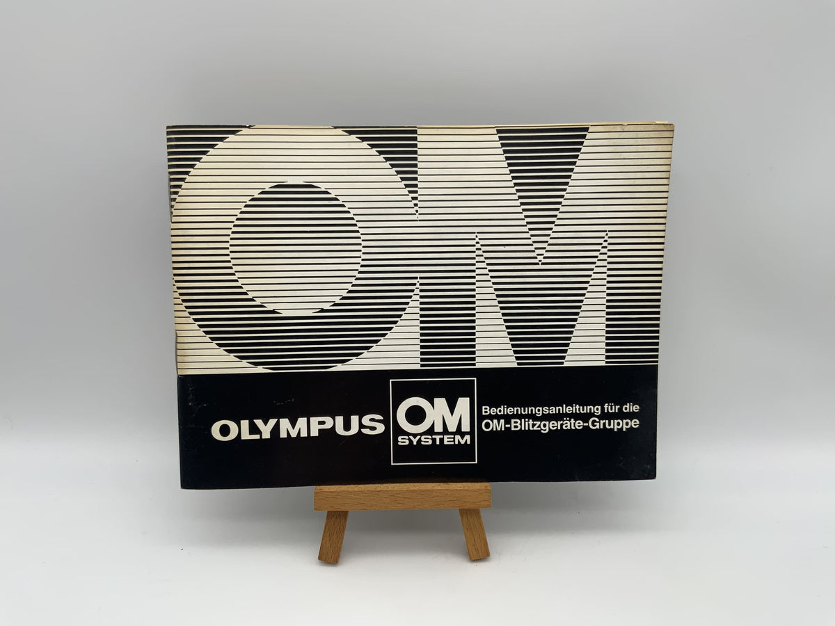 Instructions d'utilisation des flashs Olympus du groupe OM System (allemand)