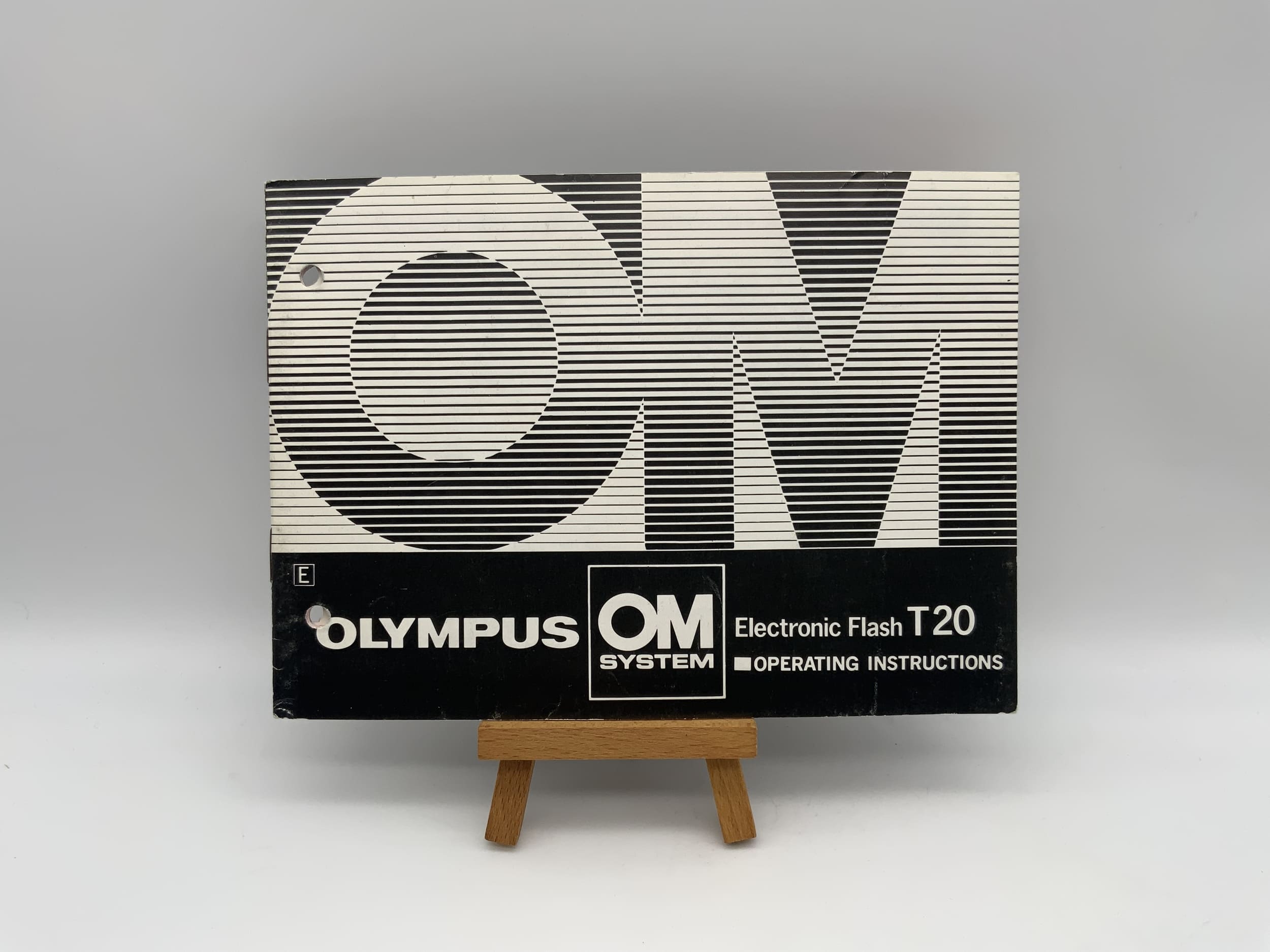 Olympus Electronic Flash T20 OM System Bedienungsanleitung Englisch