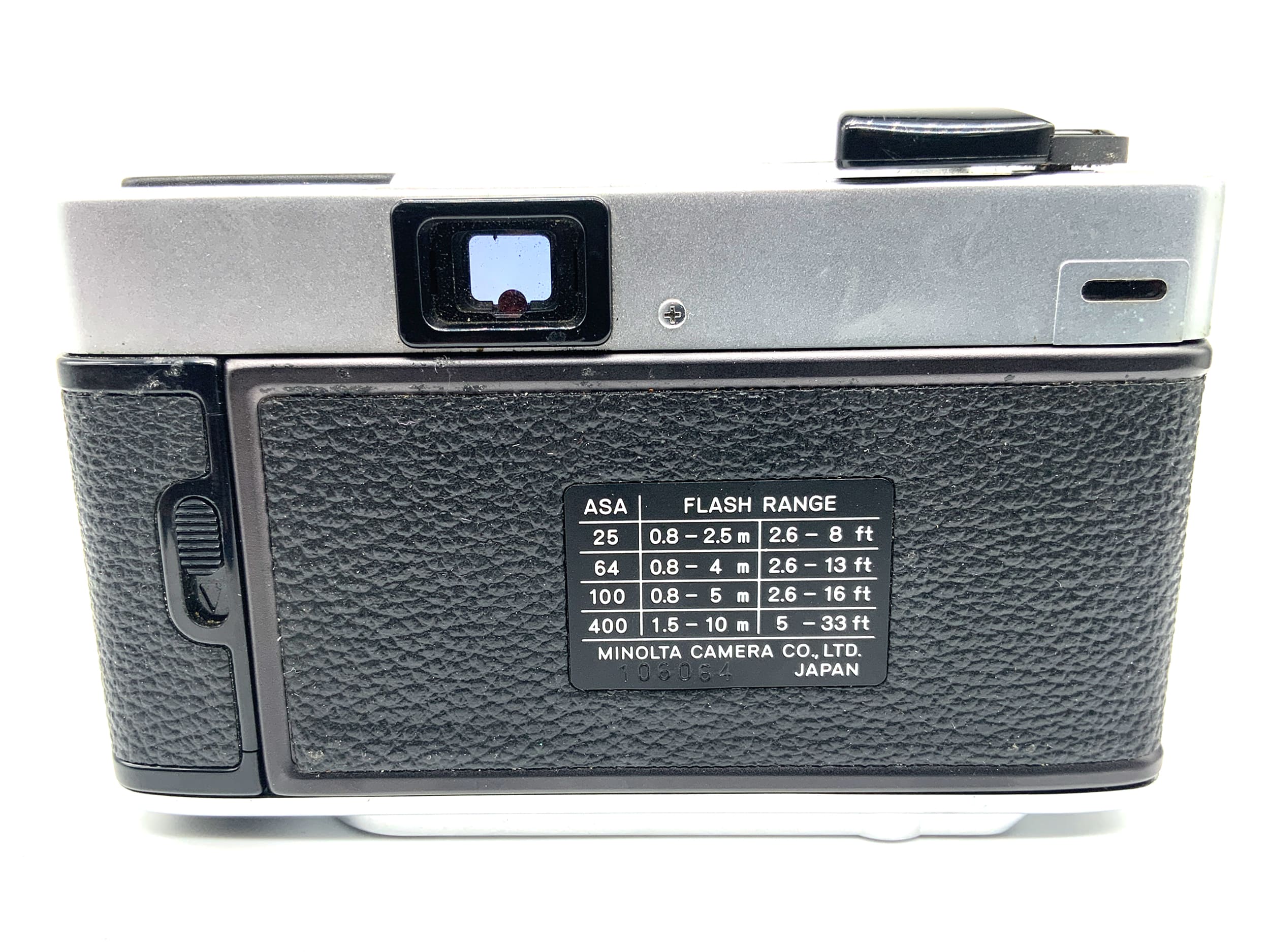 Minolta Hi.Matic CS II Sucherkamera mit Rokkor 38mm 1:2.7 Analogkamera
