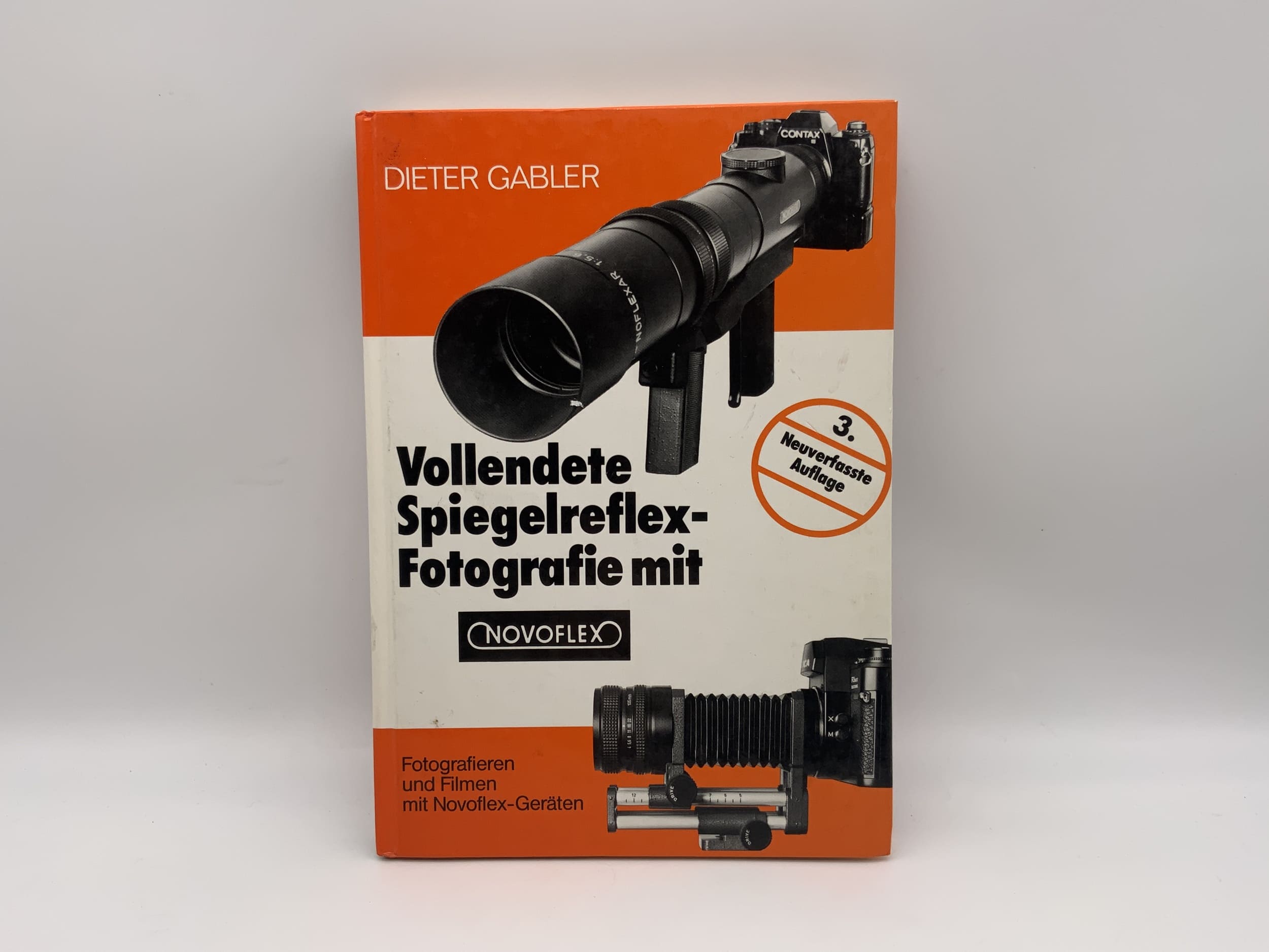 Novoflex Vollendete Spiegelreflexfotografie mit Novoflex 3. Auflage Buch Deutsch