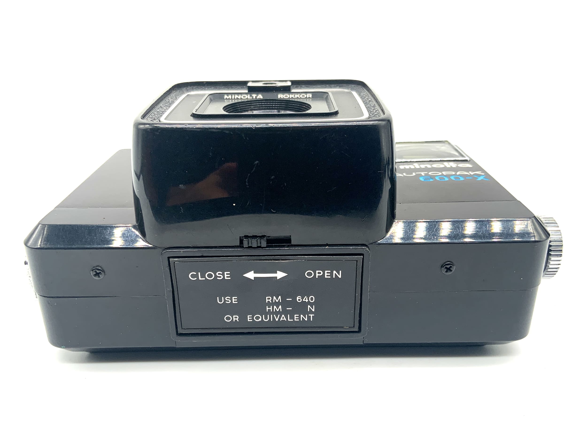 Minolta Autopak 600-X Sucherkamera mit Rokkor 38mm 1:2.8 Analogkamera