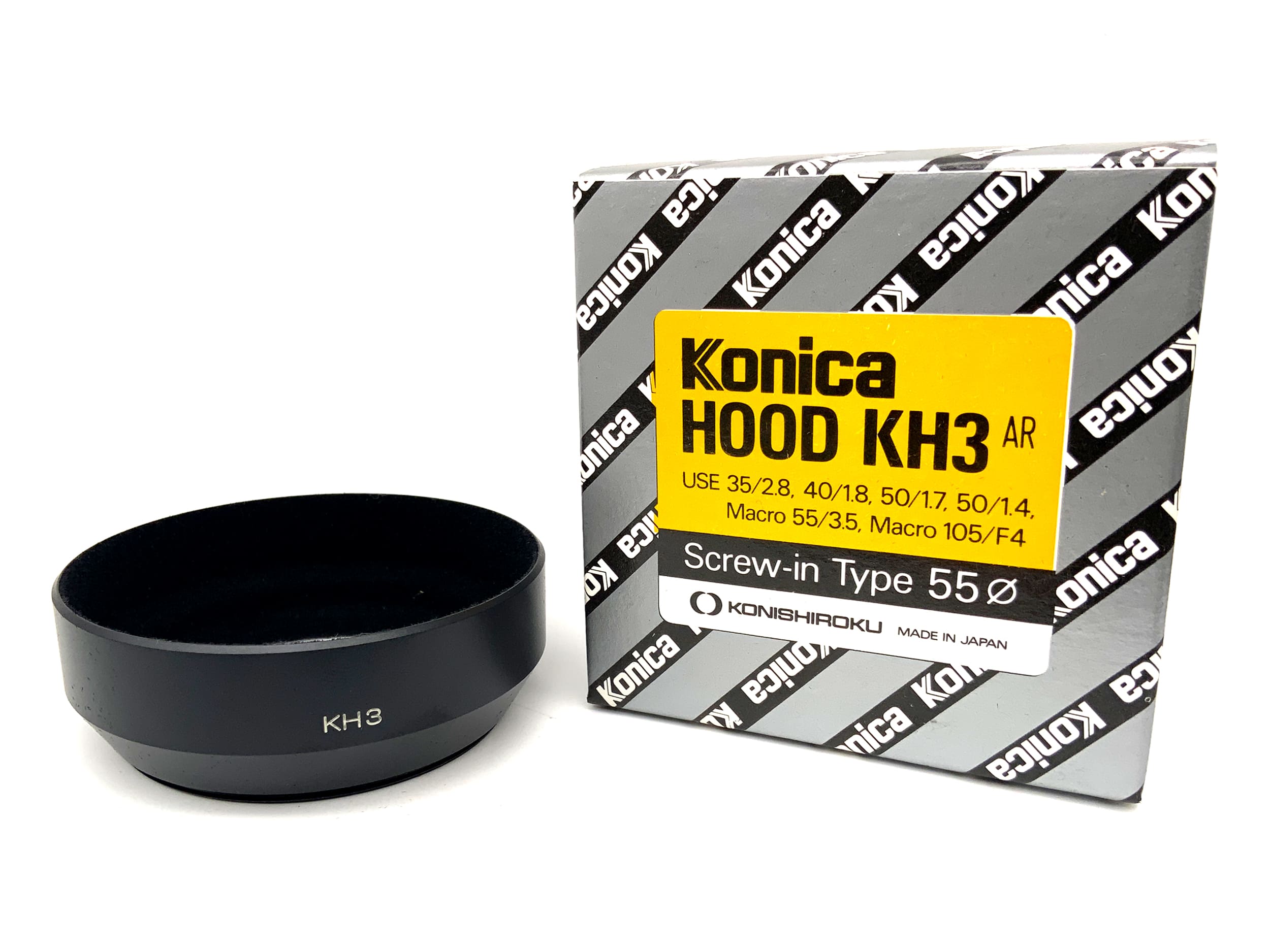 Konica KH3 Gegenlichtblende für 35/2.8 40/1.8 50/1.7 50/1.4 Macro 55/3.5 105/F4