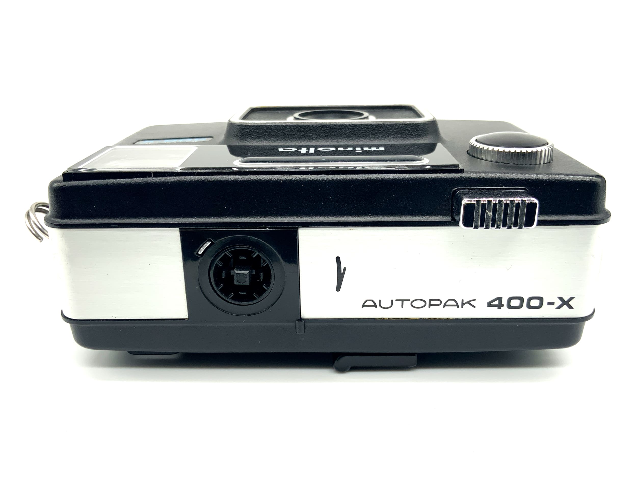 Minolta Autopak 400-X Sucherkamera mit Rokkor Lens Kompaktkamera Analogkamera
