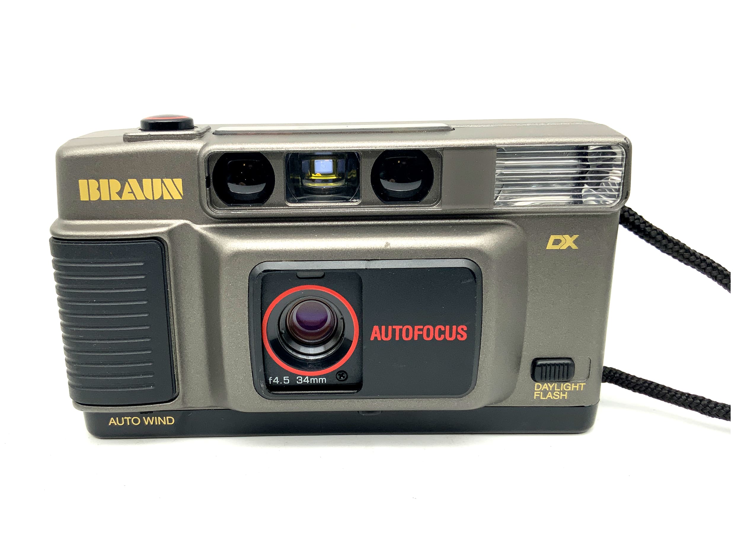 Braun AF-M Point&Shoot mit 34mm 1:4,5 Kompaktkamera Analogkamera