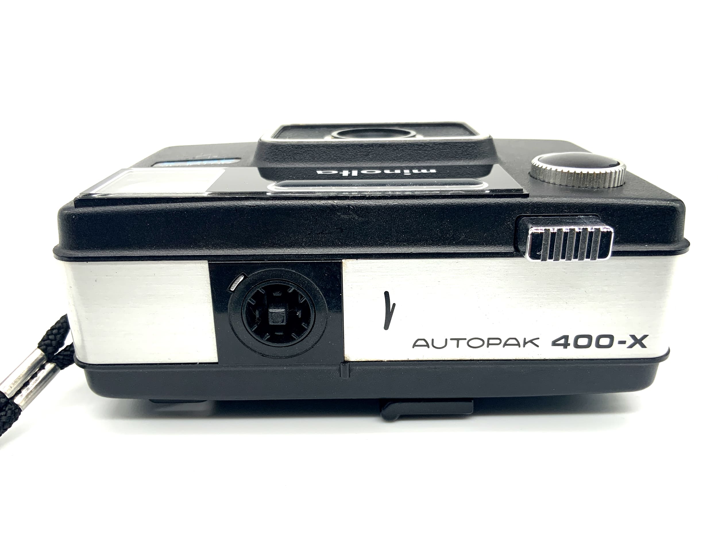 Minolta Autopak 400-X Sucherkamera mit Rokkor Lens Kompaktkamera Analogkamera