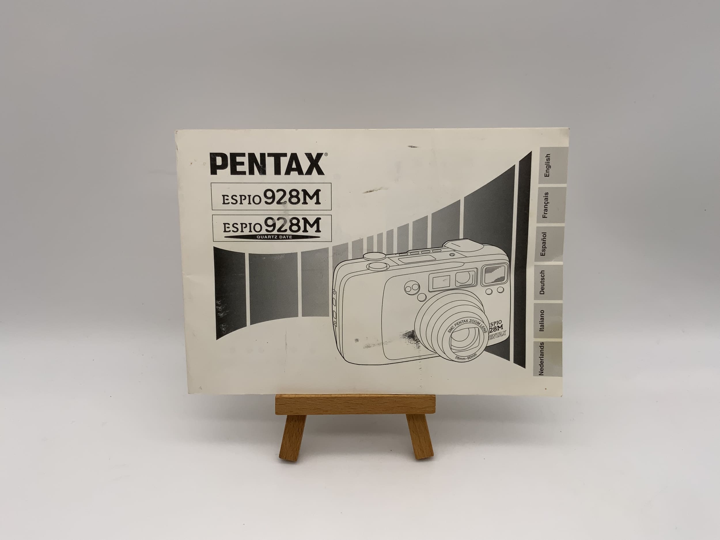Pentax Espio 928M Quartz Date Bedienungsanleitung Deutsch