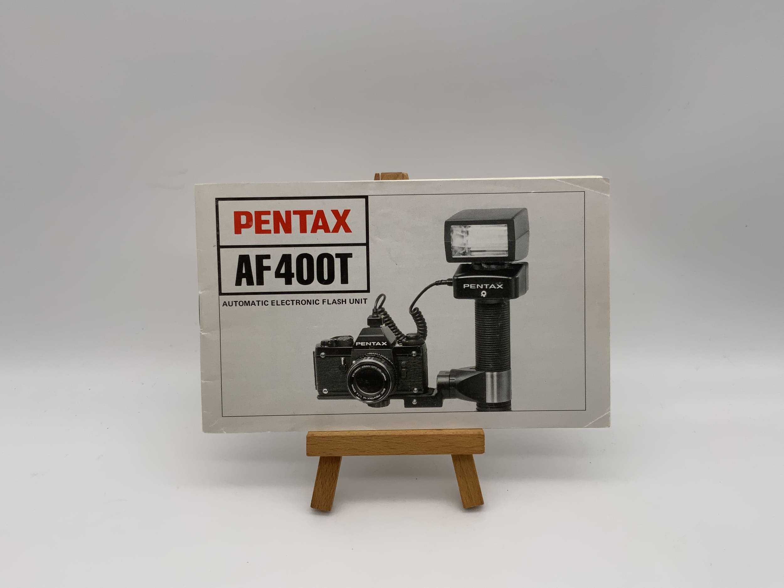 Pentax AF 400 T Electronic Flash Bedienungsanleitung Englisch