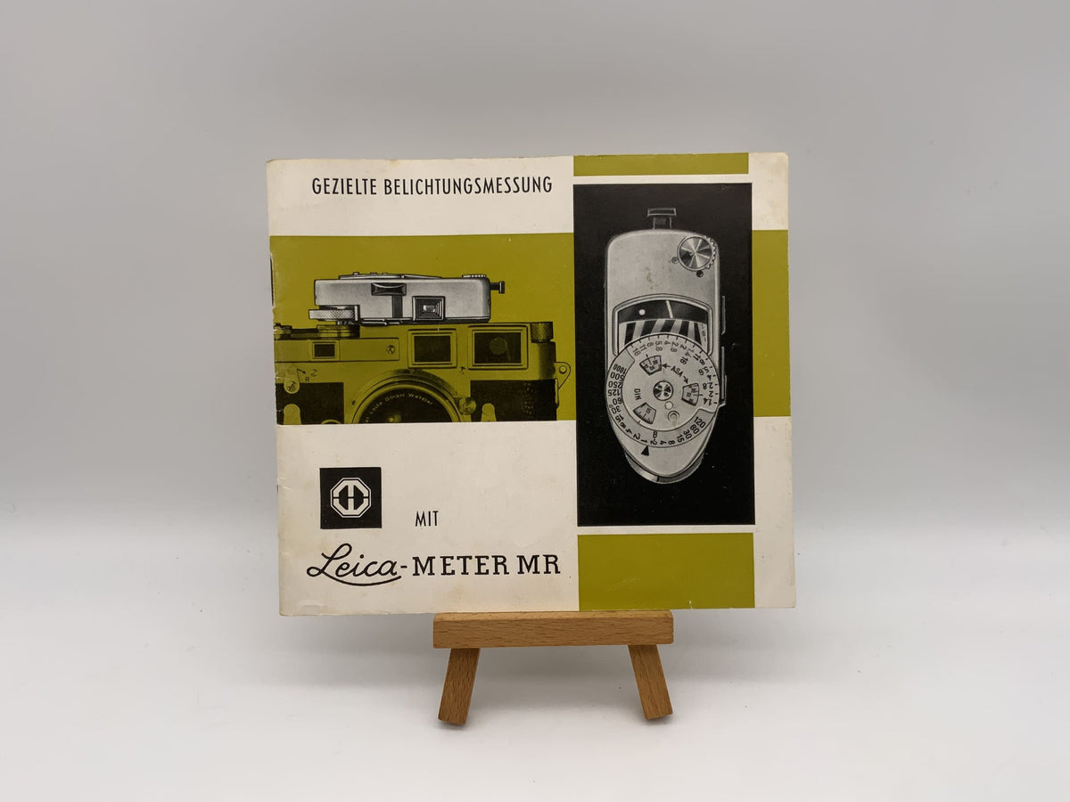 Leica Meter MR Gezielte Belichtungsmessung Bedienungsanleitung Deutsch