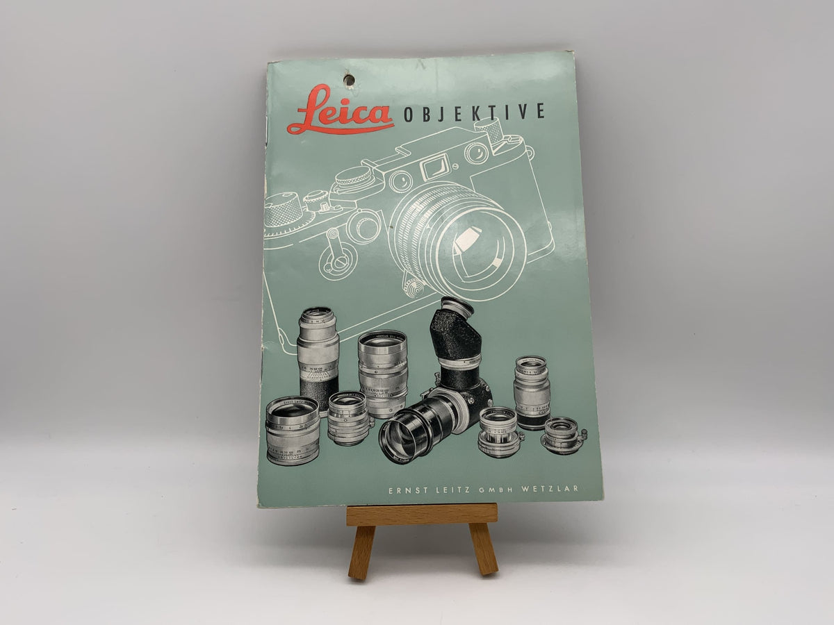 Leica Objektve M39 Leitz Summicron,Telyt,Summarit,Elmar .. Broschüre Deutsch