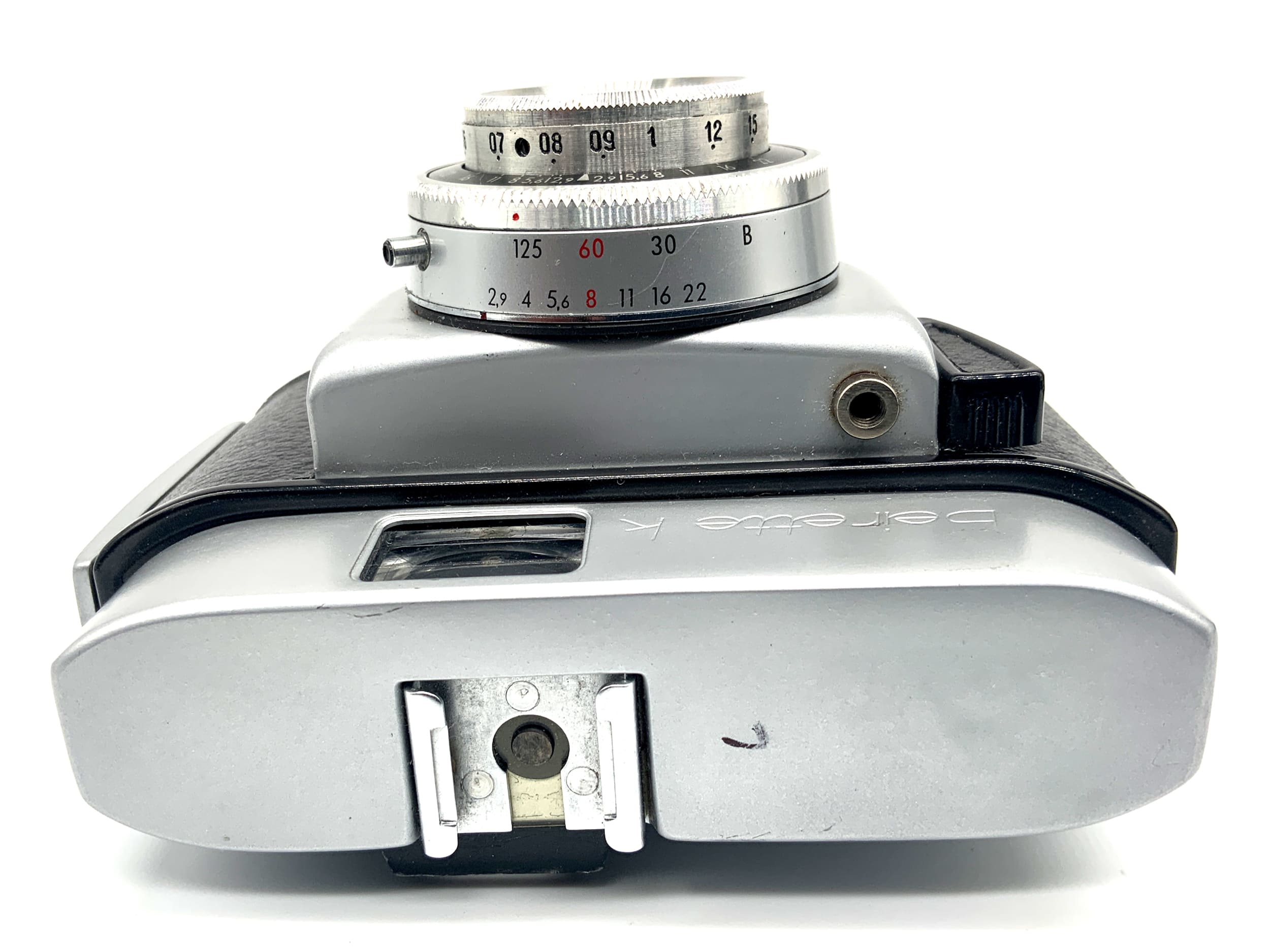 Beier Beirette K Sucherkamera mit Meritar 45mm 1:2.9 Priomat Analogkamera