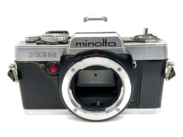 Minolta XG 2 SLR 35mm Spiegelreflexkamera analog Body Gehäuse (Minolta MD)