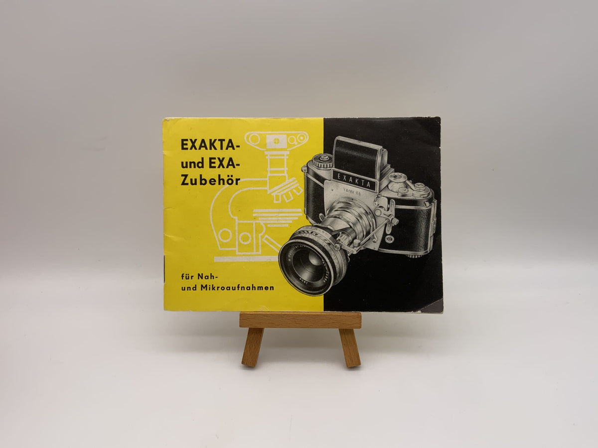 Accessoires Exa Exakta pour la macrophotographie et la microphotographie (Allemand)