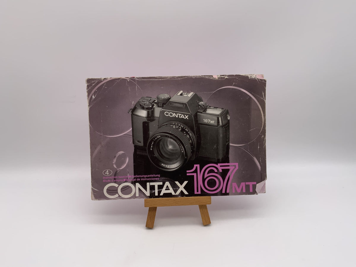 Manuel d'utilisation Contax 167 MT (allemand)
