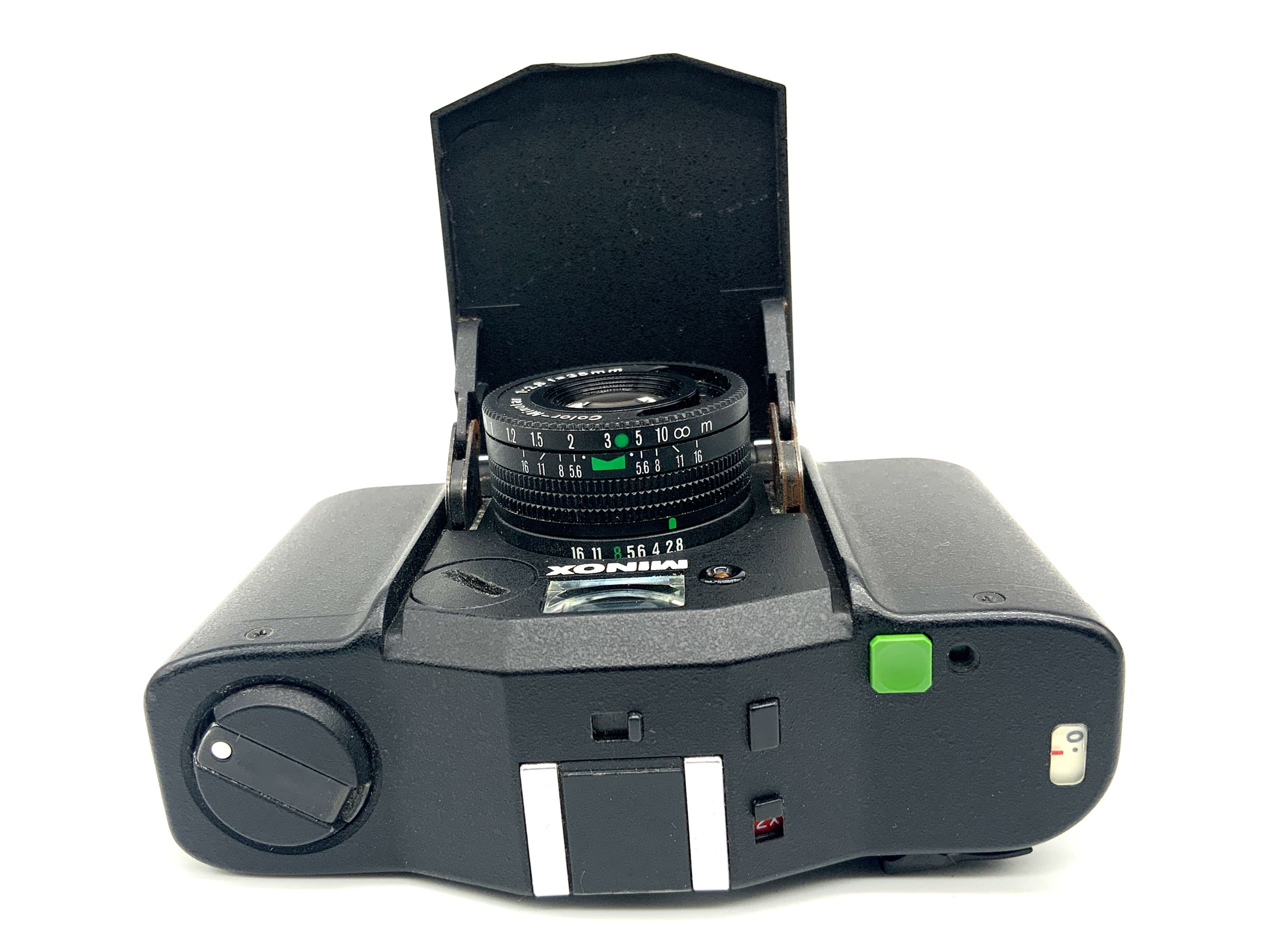 MINOX 35 GSE Sucherkamera mit Color-Minotar 35mm1:2.8 mit Box Analogkamera